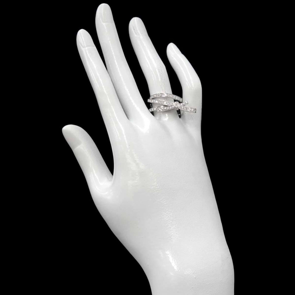 Chanel White Gold (18K) Band Ring (Pre-Owned)