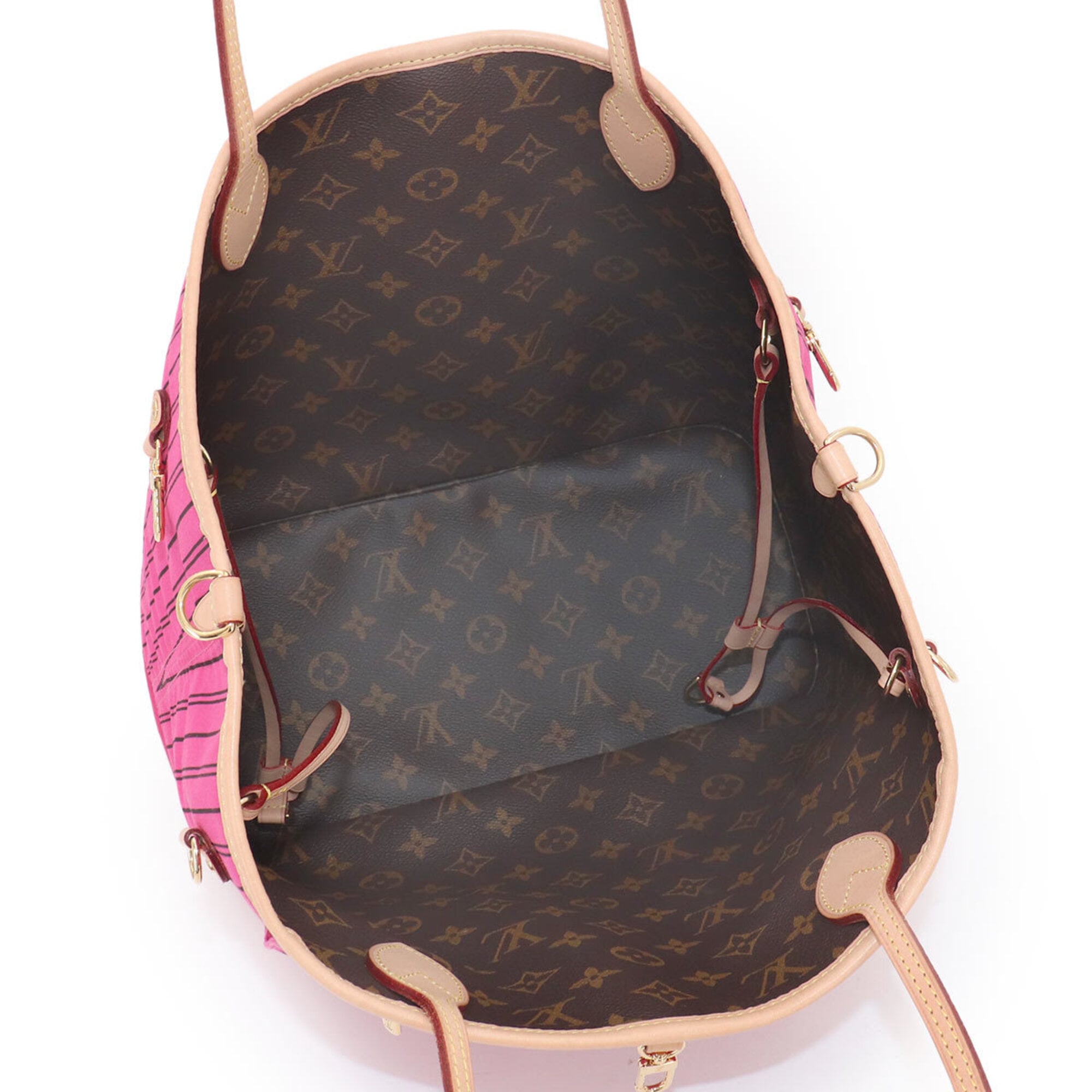Louis Vuitton Monogram Pink Monogram Handbag Tote Bag (Pre-Owned)
