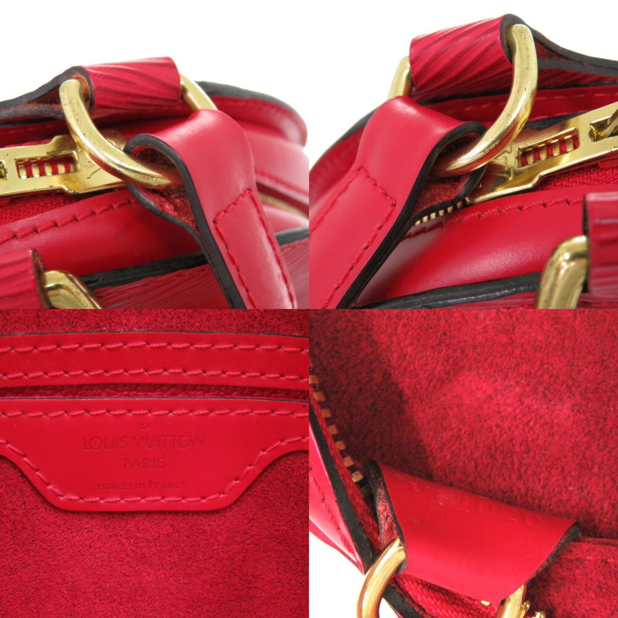 Louis Vuitton Epi Castilian Red Epi Leather Backpack (Pre-Owned)