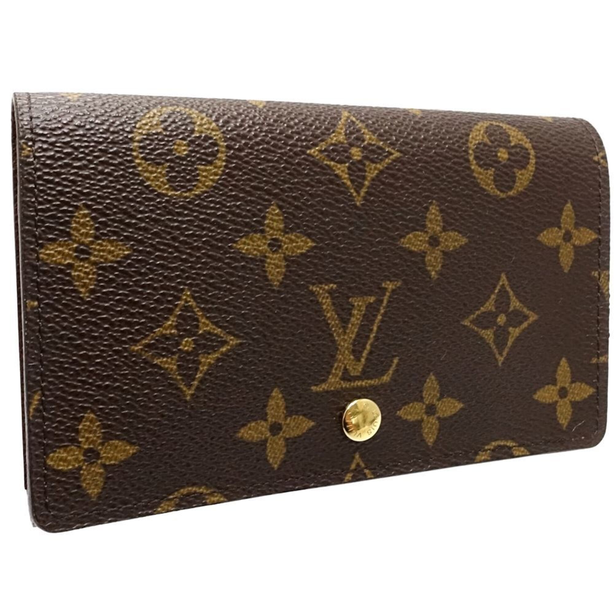 Louis Vuitton Monogram Brown Monogram Wallet (Bi-Fold) (Pre-Owned)