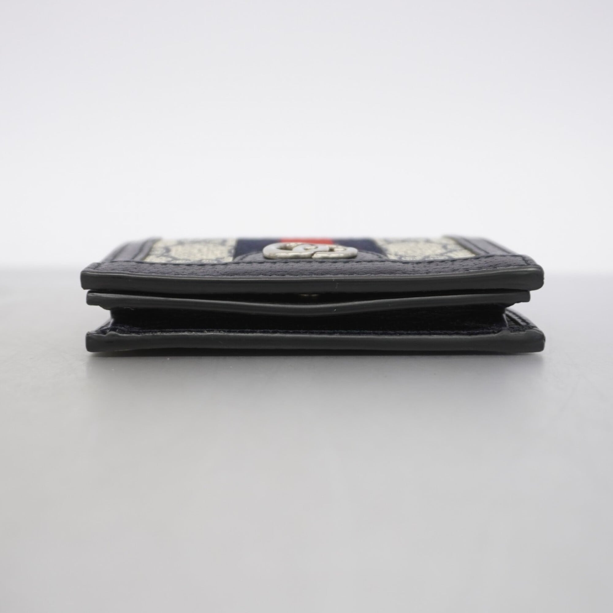 Gucci Navy Pvc Wallet (Bi-Fold) (Pre-Owned)