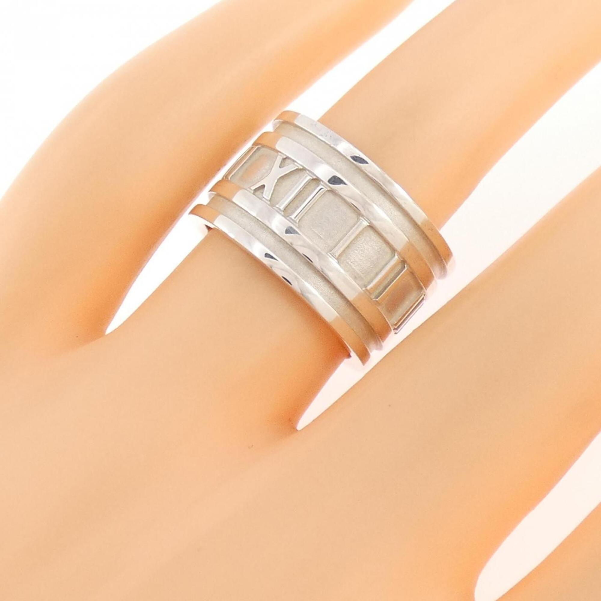 Tiffany Silver Silver 925 Band Ring (Pre-Owned)