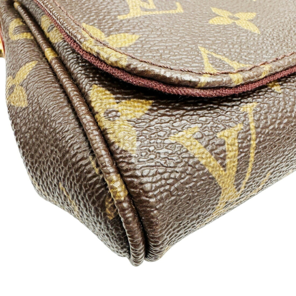 Louis Vuitton Brown Monogram Shoulder Bag (Pre-Owned)