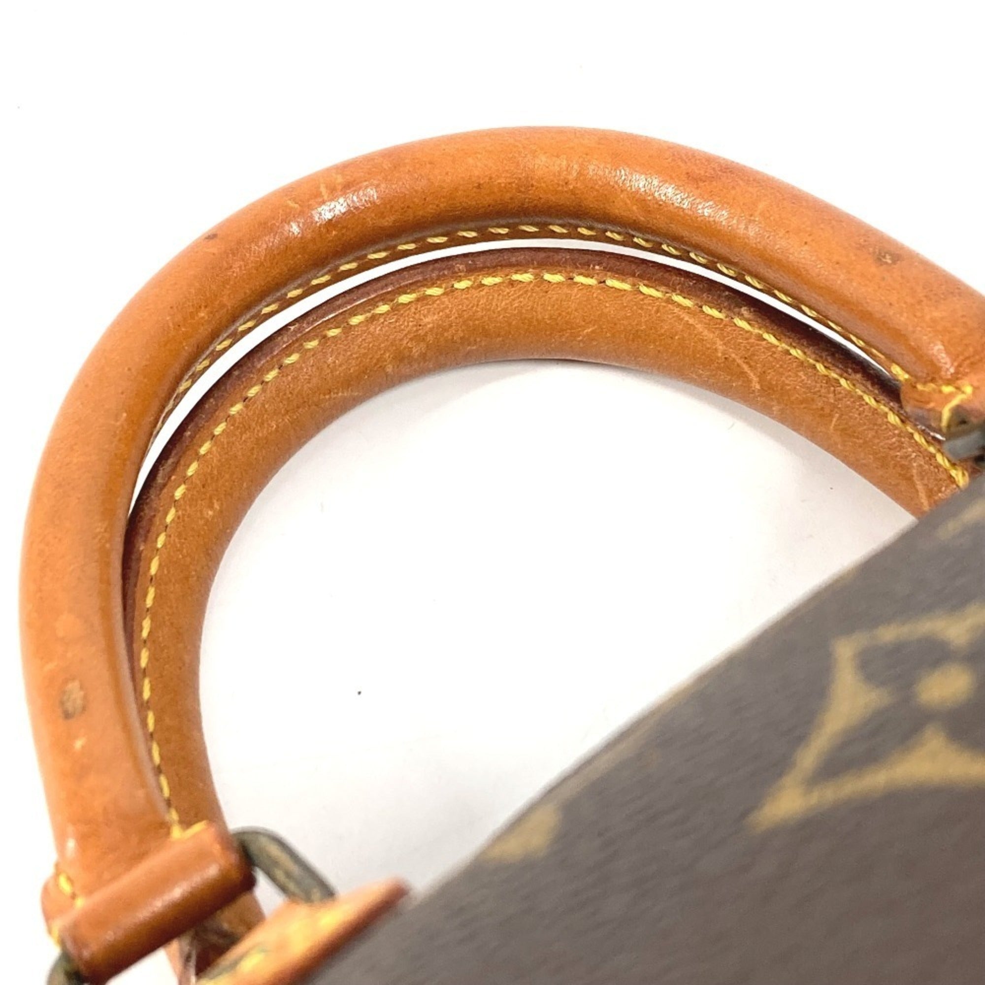 Louis Vuitton Brown Monogram Canvas Monogram Handbag Pouch (Pre-Owned)