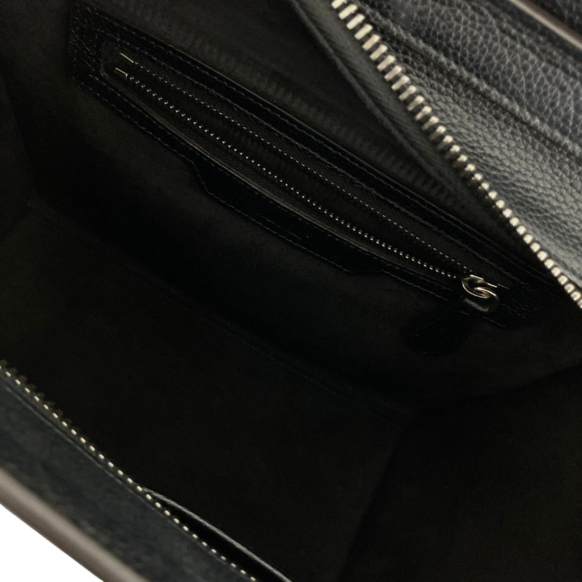 Celine Luggage Black Leather Tote Bag (Pre-Owned)