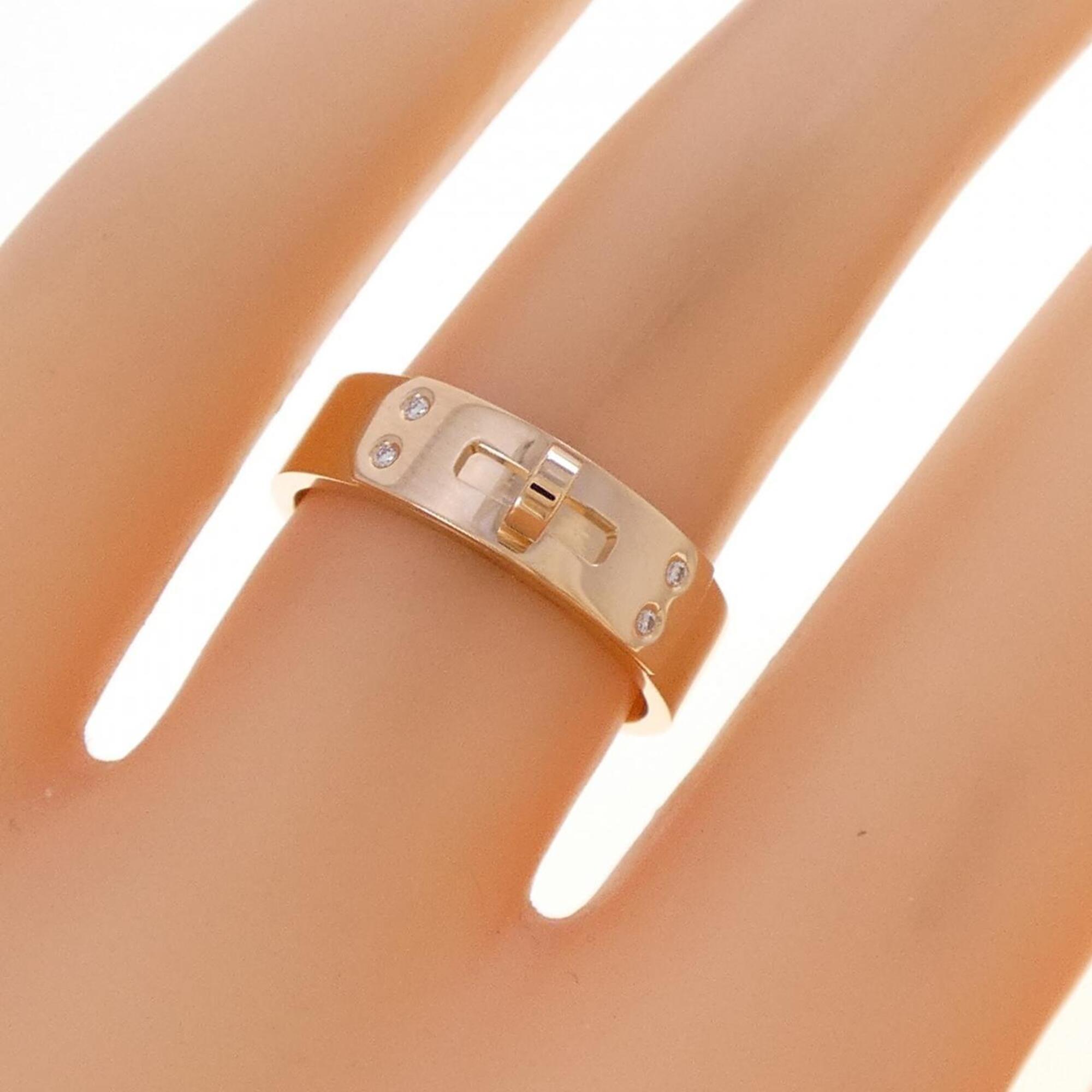 Hermes Pink Gold Pink Gold (18K) Band Ring (Pre-Owned)