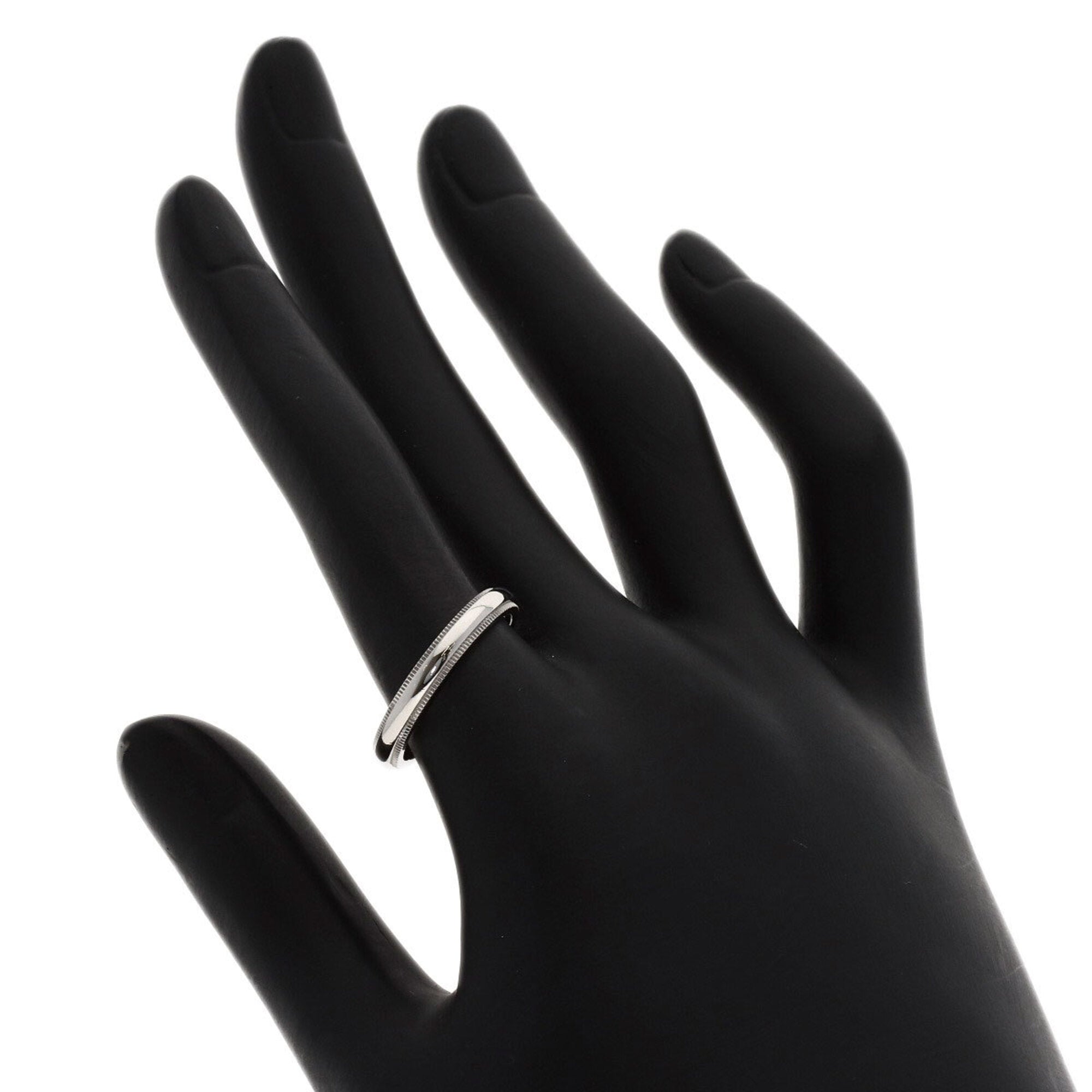 Tiffany Platinum 950 Band Ring (Pre-Owned)