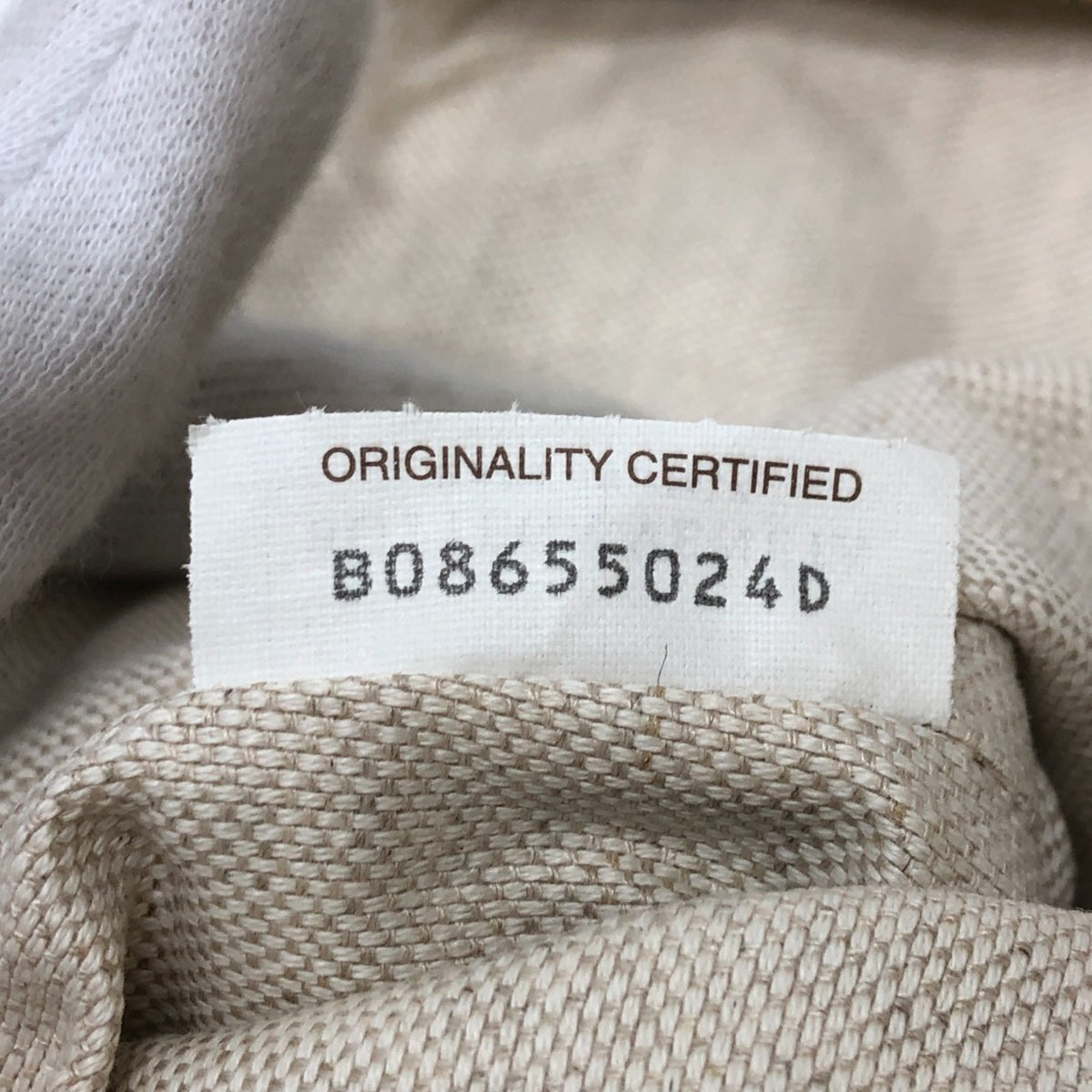 Bottega Veneta Beige Canvas Pouch (Pre-Owned)