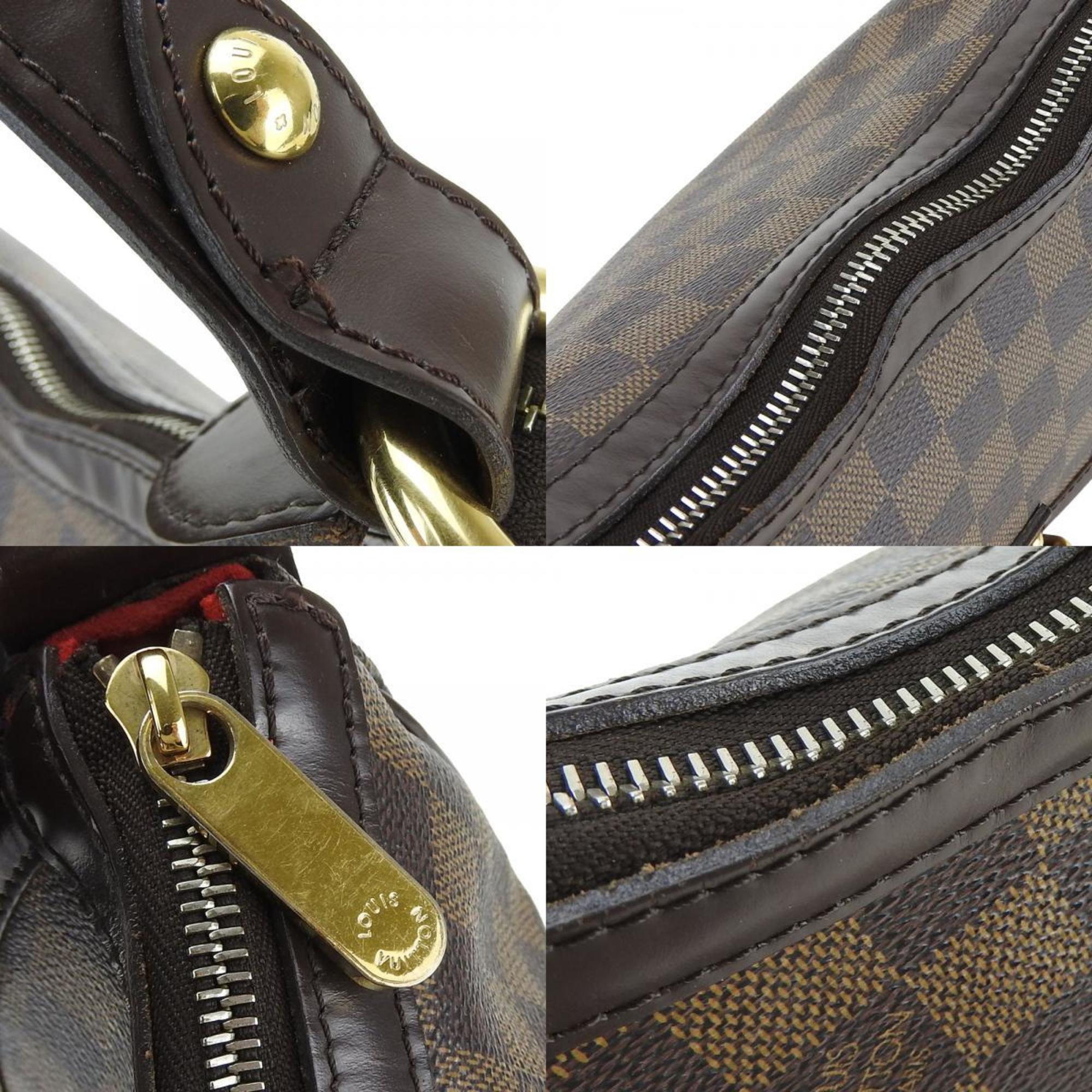 Louis Vuitton Damier Brown Damier Canvas Handbag (Pre-Owned)