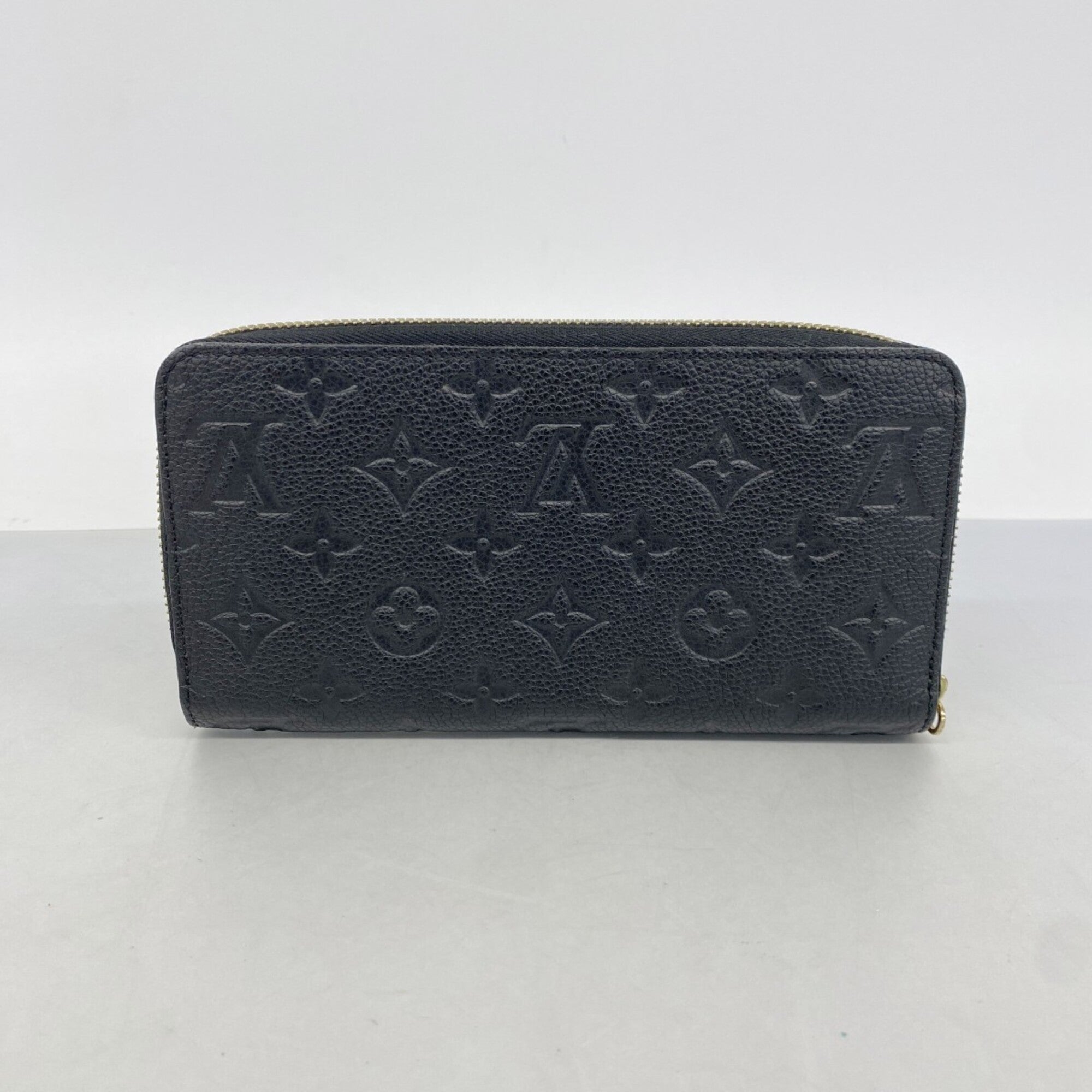 Louis Vuitton Noir Long Wallet (Bi-Fold) (Pre-Owned)