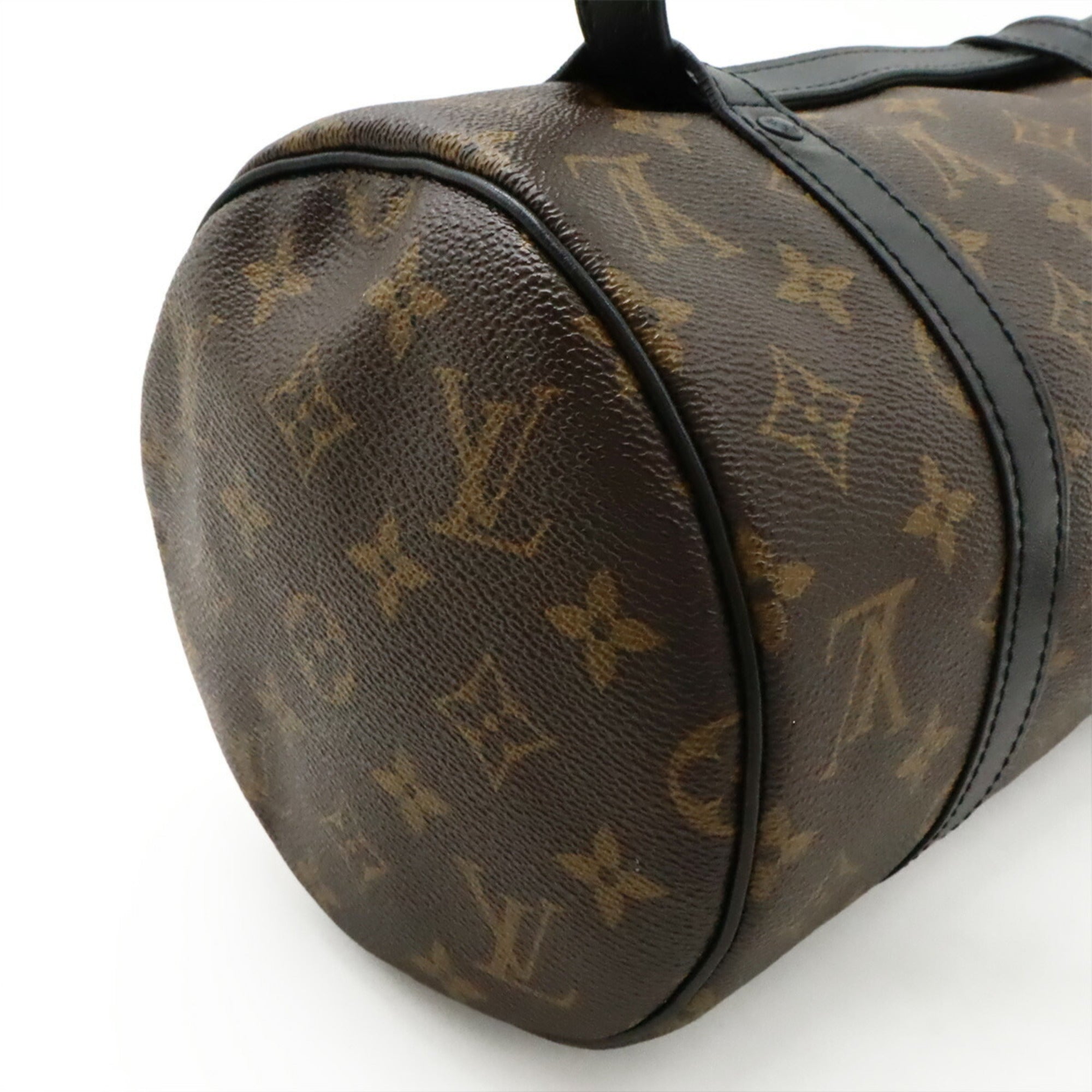 Louis Vuitton Black Brown Monogram Orange Monogram Shoulder Bag (Pre-Owned)