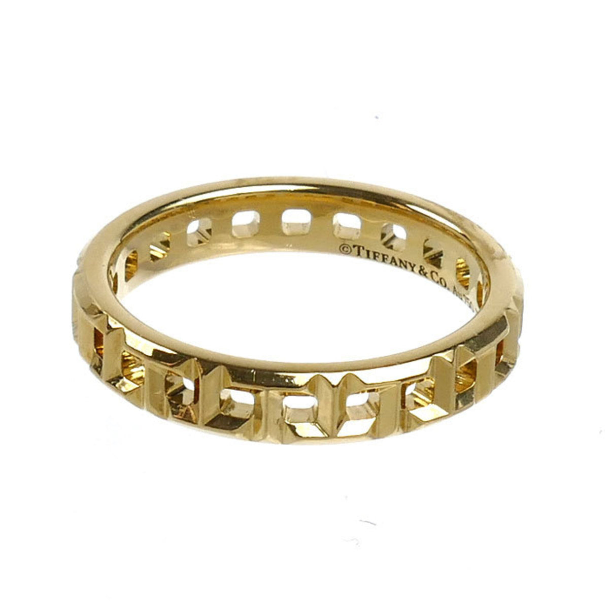 Tiffany Yellow Gold (18K) Band Ring (Pre-Owned)