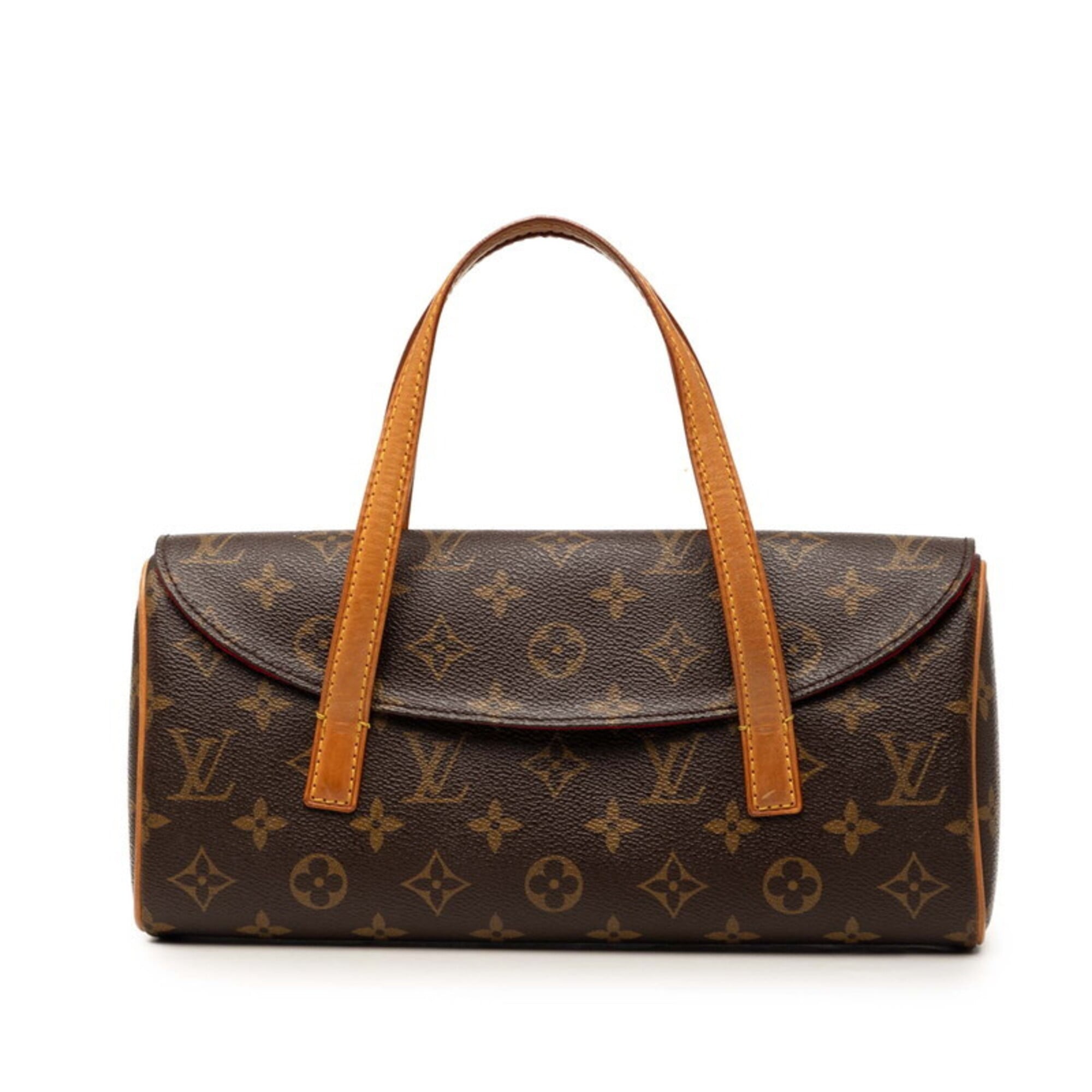 Louis Vuitton Monogram Brown Pvc Leather Handbag (Pre-Owned)