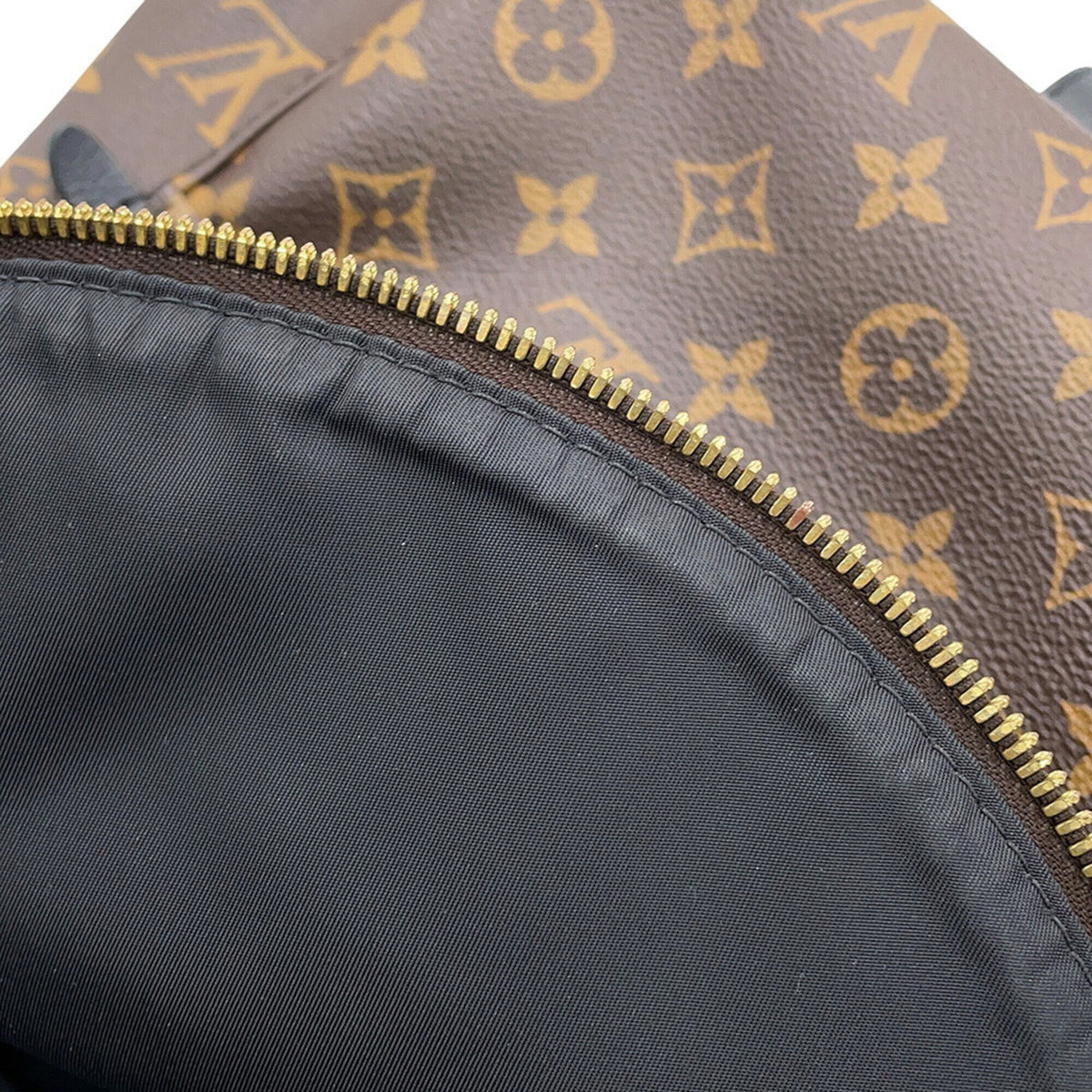 Louis Vuitton Noir Monogram Backpack (Pre-Owned)