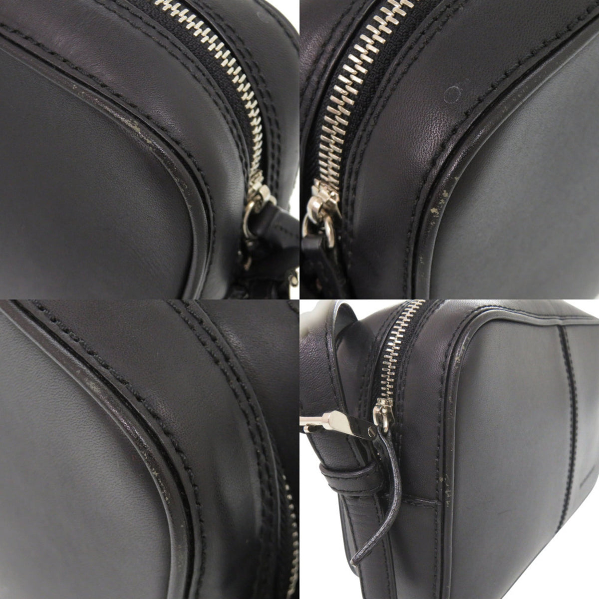 Burberry Black Leather Shoulder Bag (Pre-Owned)