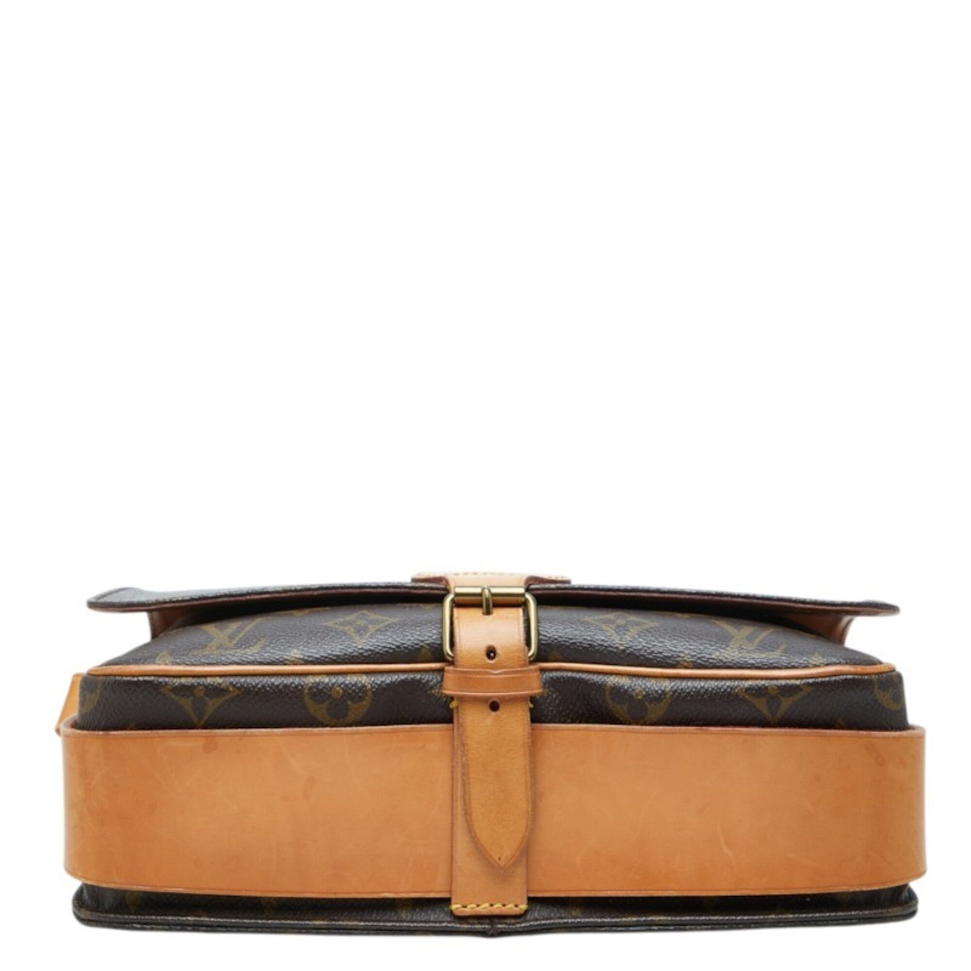 Louis Vuitton Brown Pvc Leather Shoulder Bag (Pre-Owned)