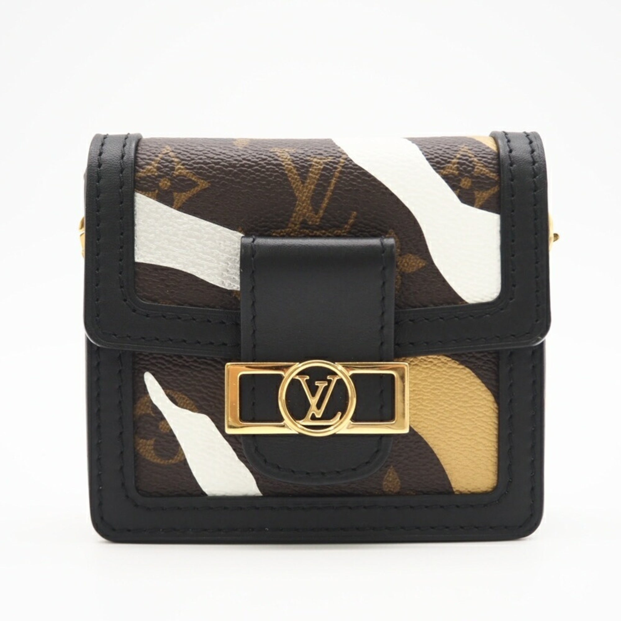 Louis Vuitton Beige Brown Monogram Monogram Handbag (Pre-Owned)