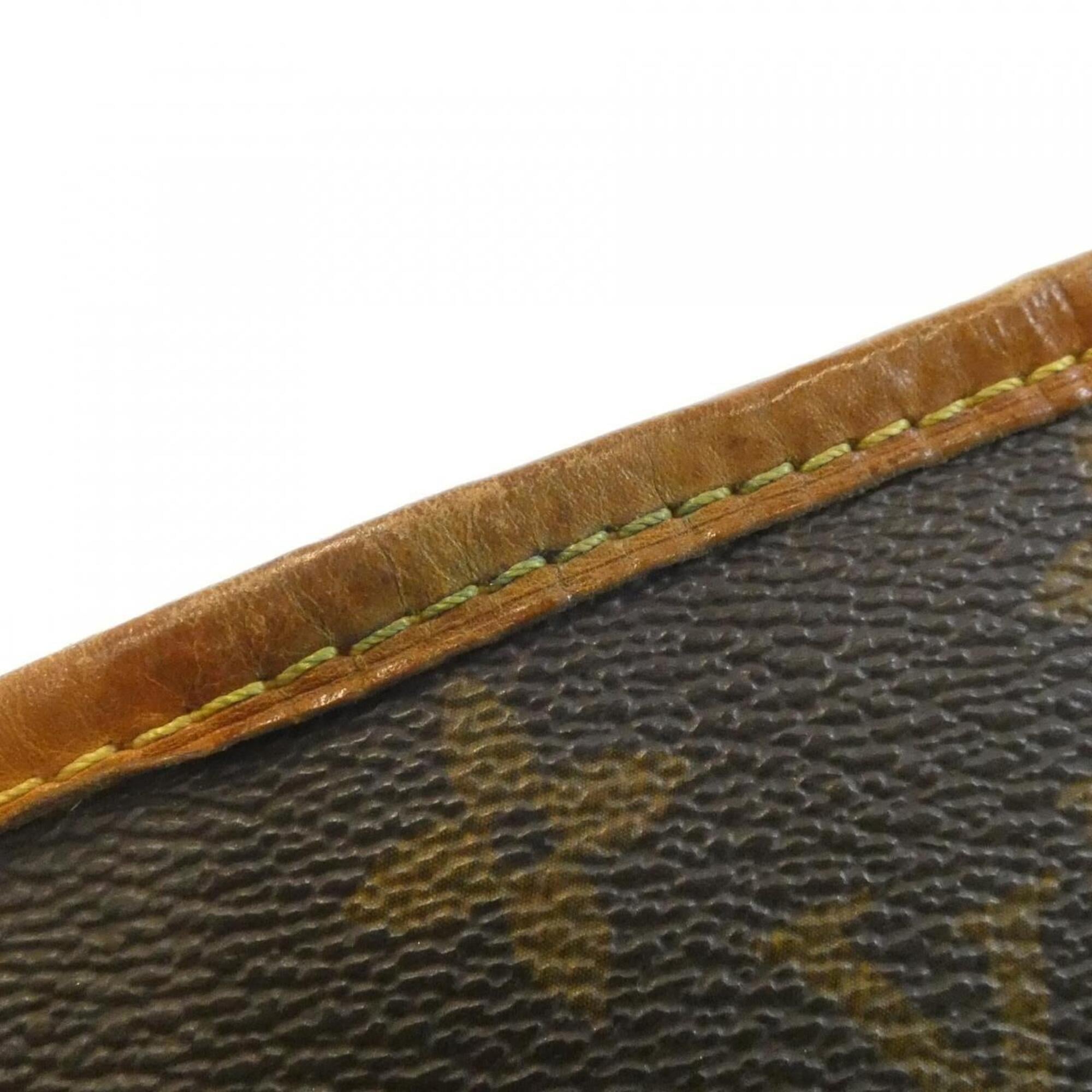 Louis Vuitton Brown Coated Canvas Handbag (Pre-Owned)