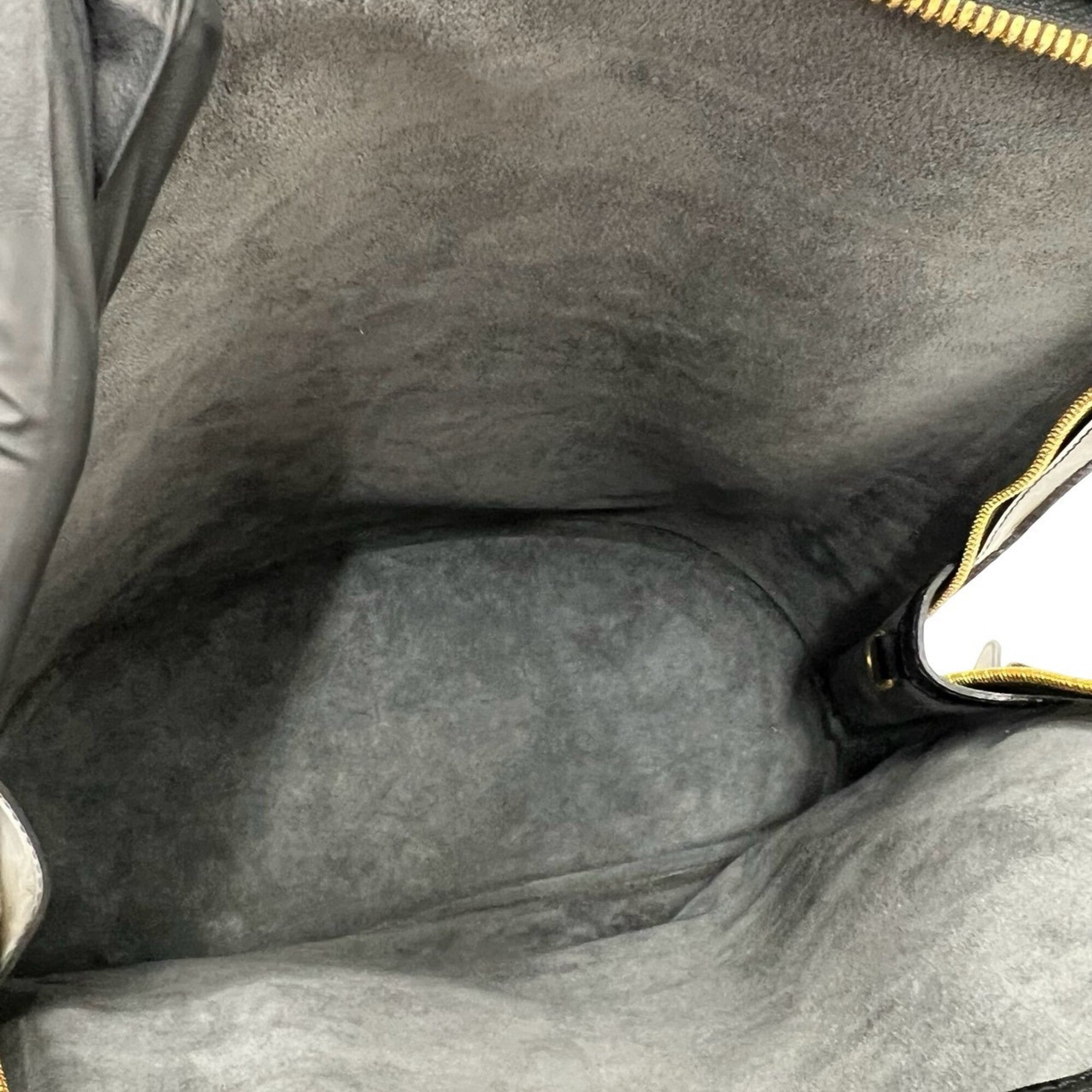 Louis Vuitton Black Leather Backpack (Pre-Owned)