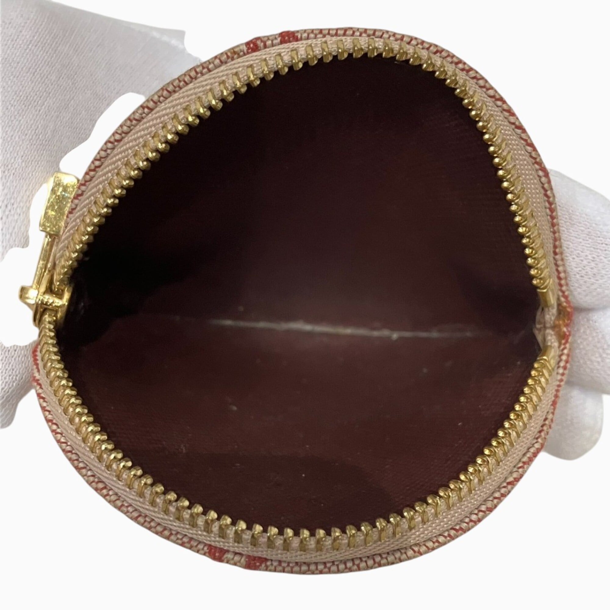 Louis Vuitton Monogram Mini Cerise Red Color Monogram Coin Purse/Coin Case (Pre-Owned)
