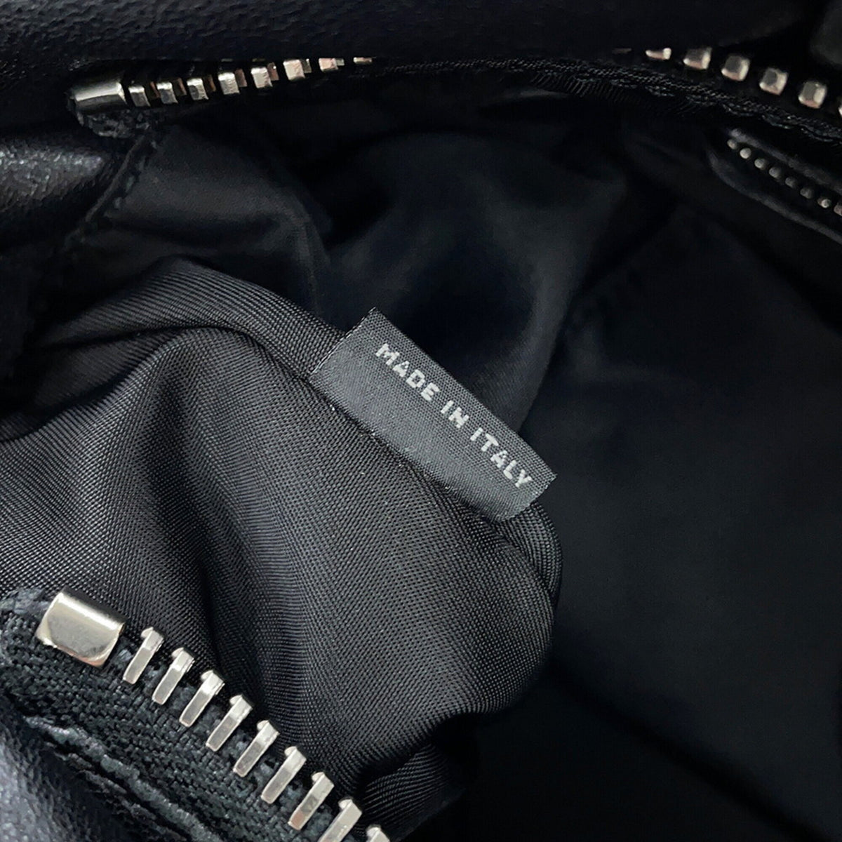 Prada Black Nylon Leather Tote Bag (Pre-Owned)