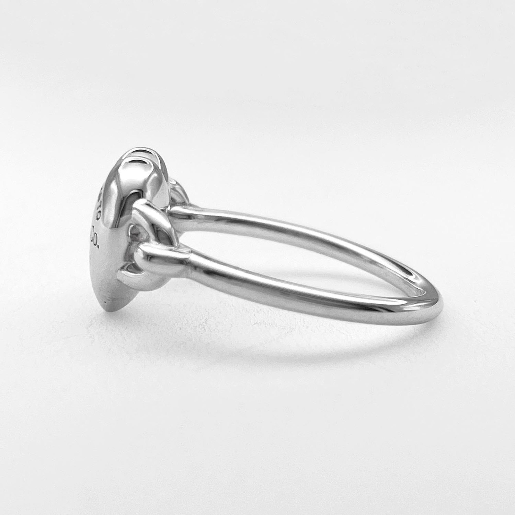 Tiffany Silver Silver 925 Band Ring (Pre-Owned)
