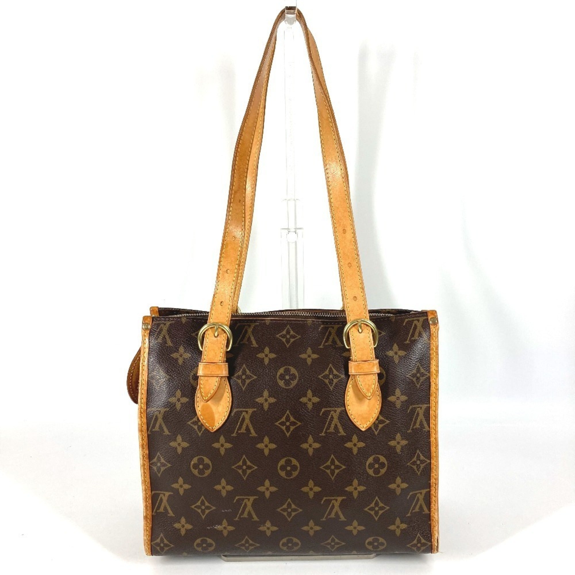 Louis Vuitton Brown Monogram Shoulder Bag Tote Bag (Pre-Owned)
