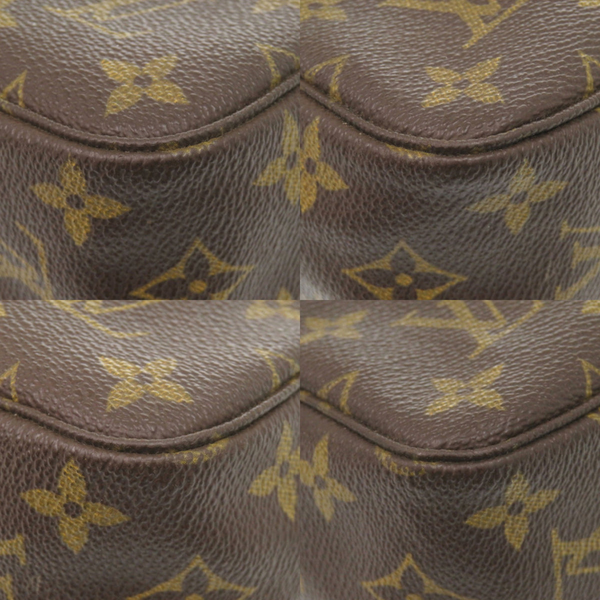 Louis Vuitton Brown Monogram Monogram Pouch (Pre-Owned)