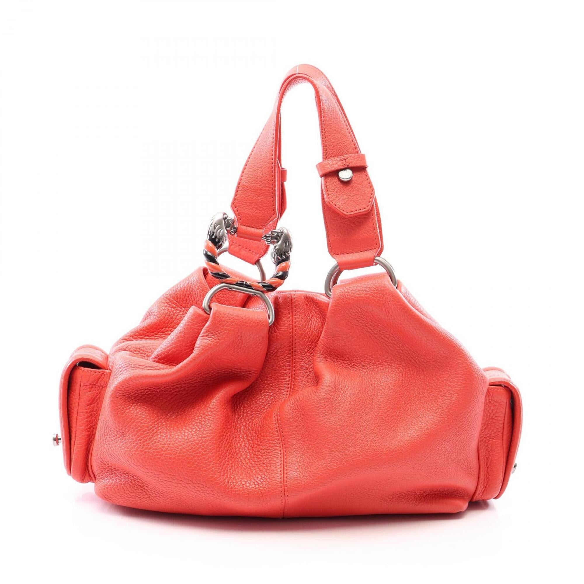 Bvlgari Pink Leather Handbag (Pre-Owned)
