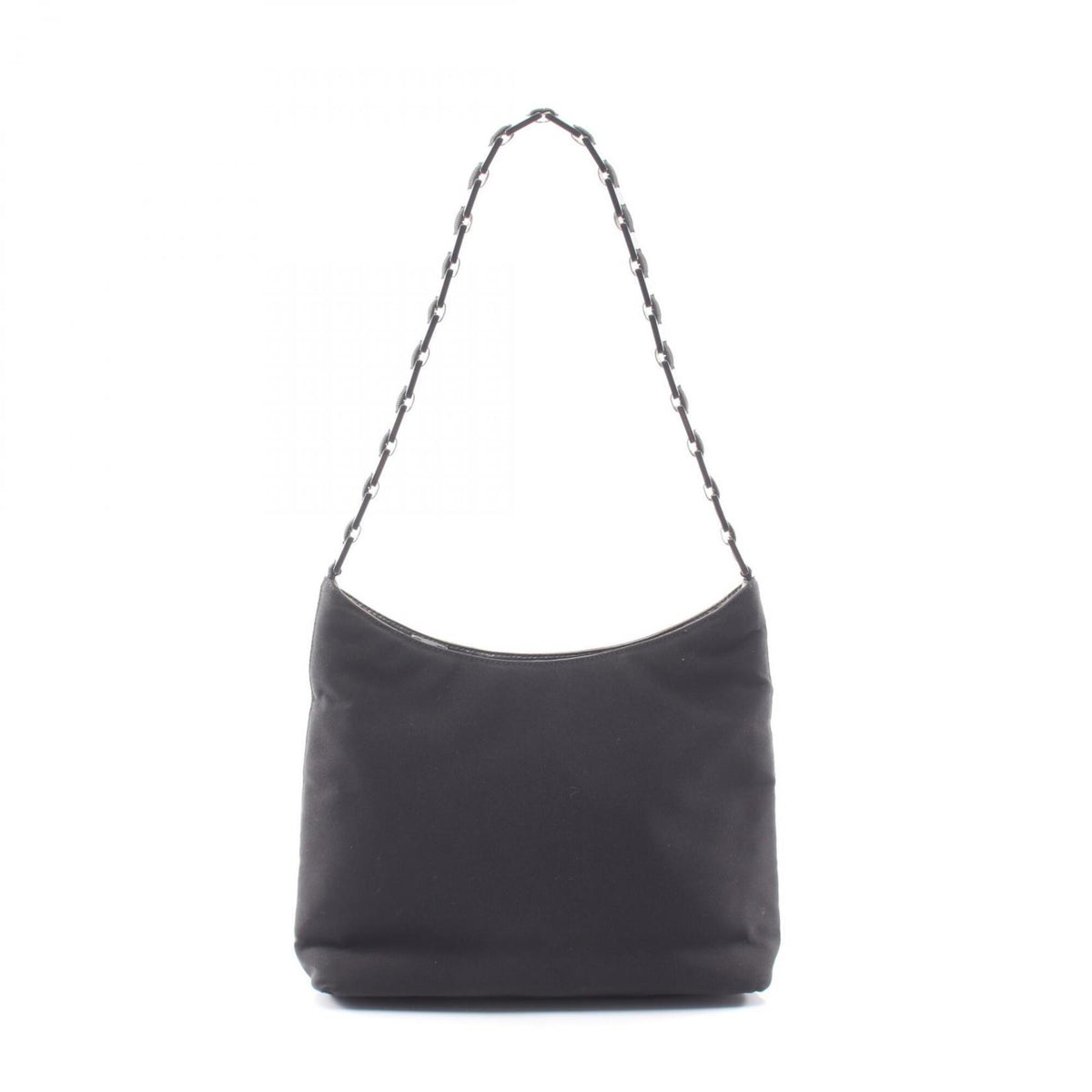 Salvatore Ferragamo Black Canvas Handbag Shoulder Bag (Pre-Owned)