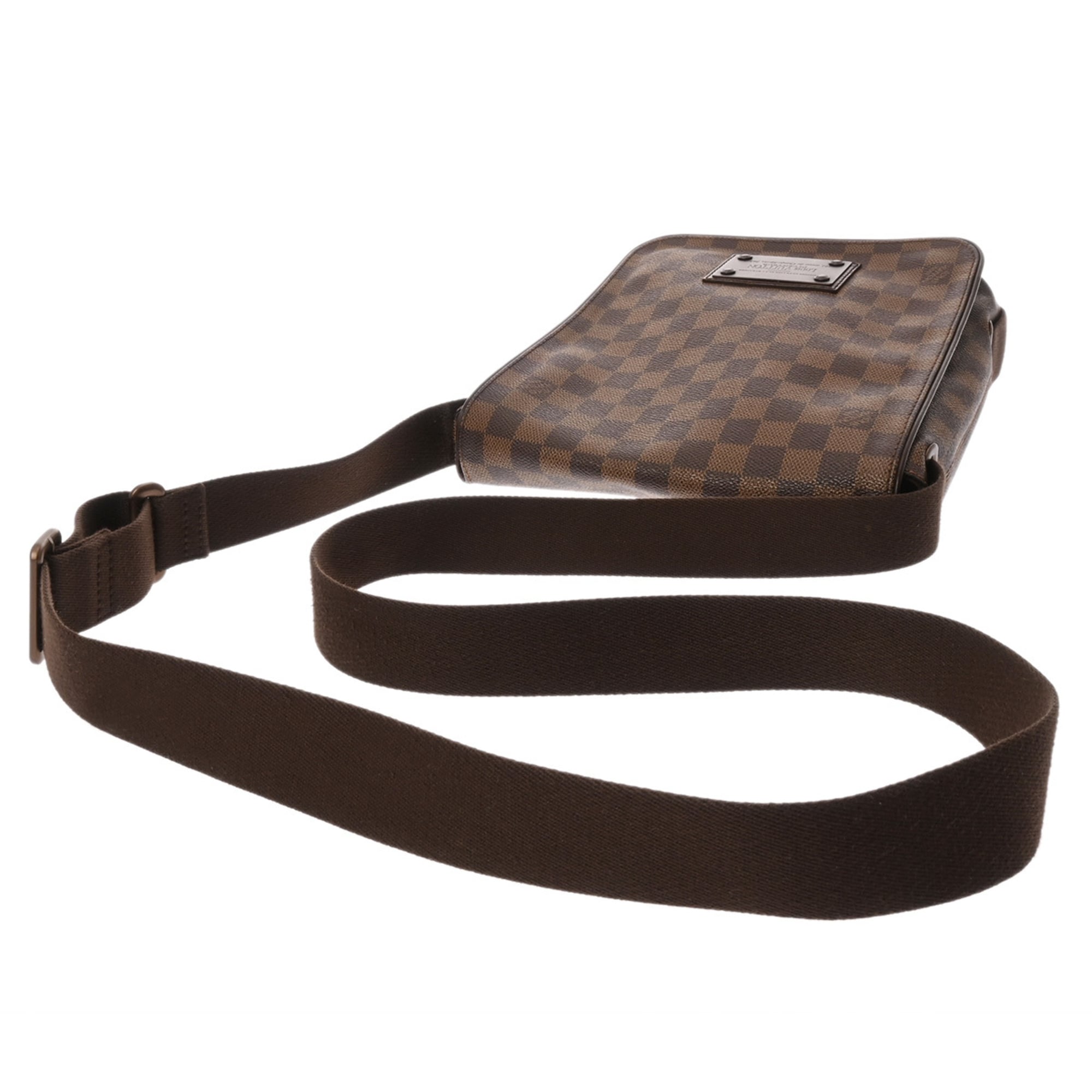 Louis Vuitton Damier Brown Damier Canvas Shoulder Bag (Pre-Owned)