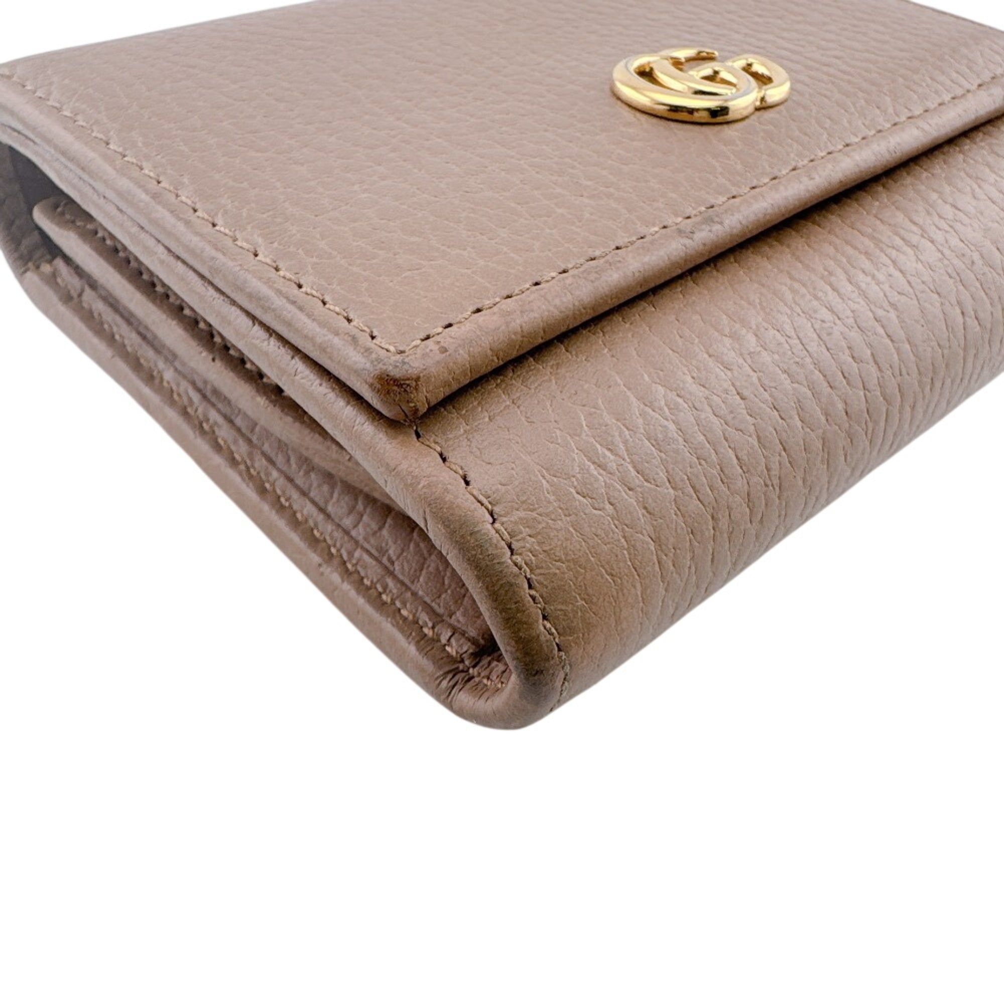 Gucci Brown Leather Wallet (Bi-Fold) (Pre-Owned)