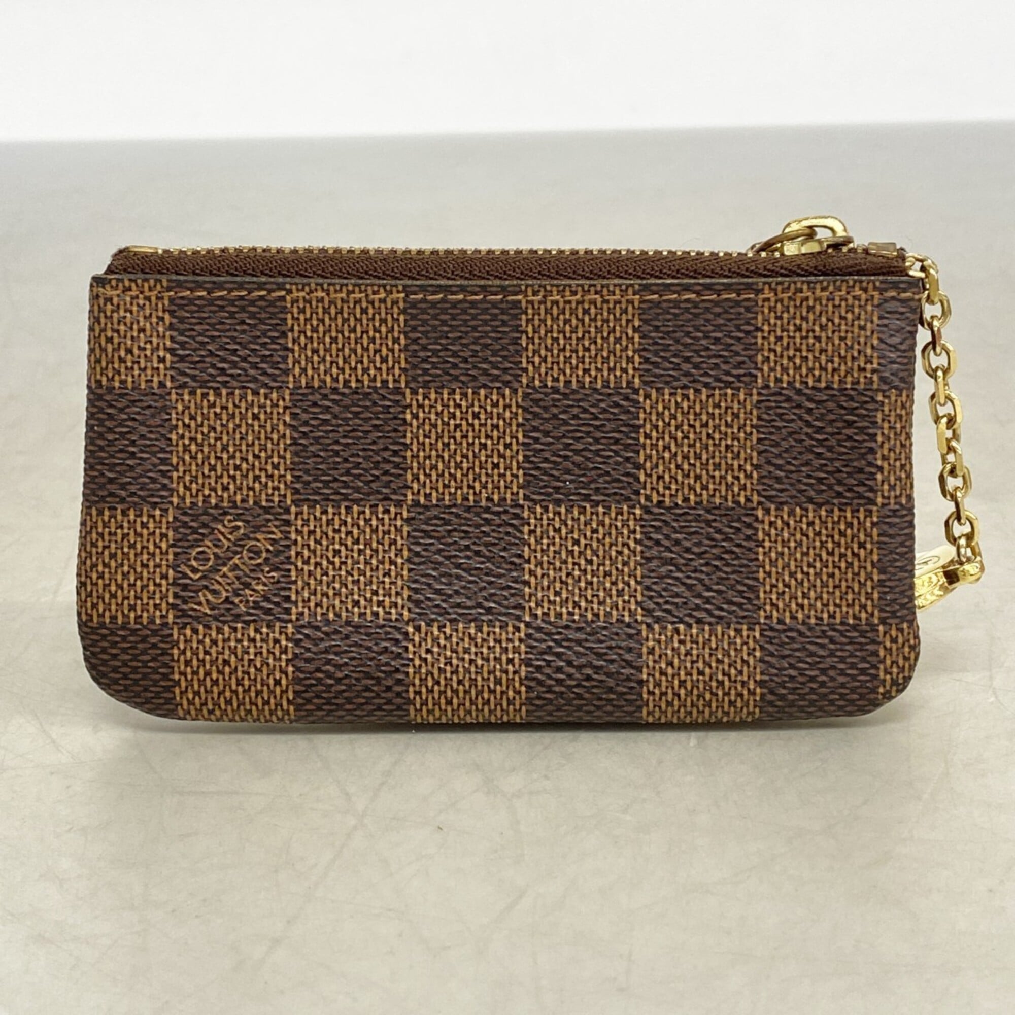 Louis Vuitton Ebene Coin Purse/Coin Case (Pre-Owned)