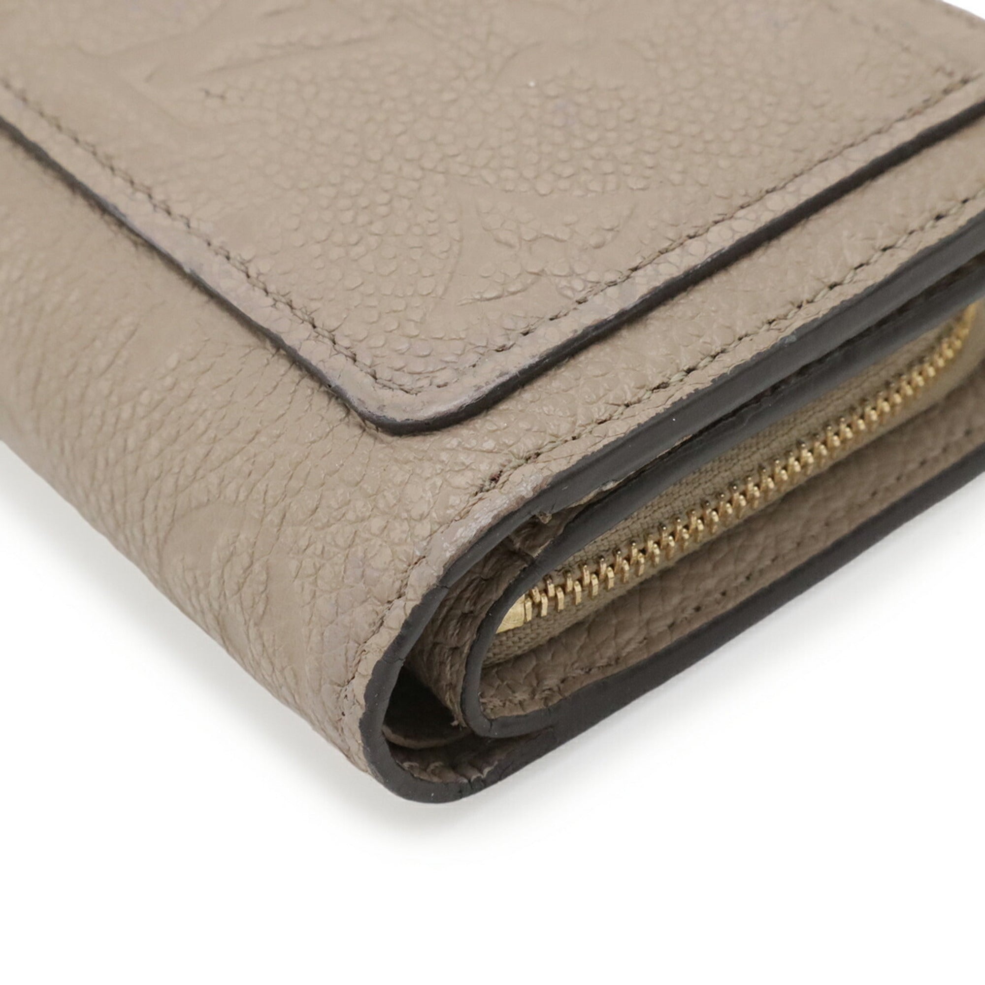 Louis Vuitton Tourterelle Monogram Empreinte Wallet (Bi-Fold) (Pre-Owned)