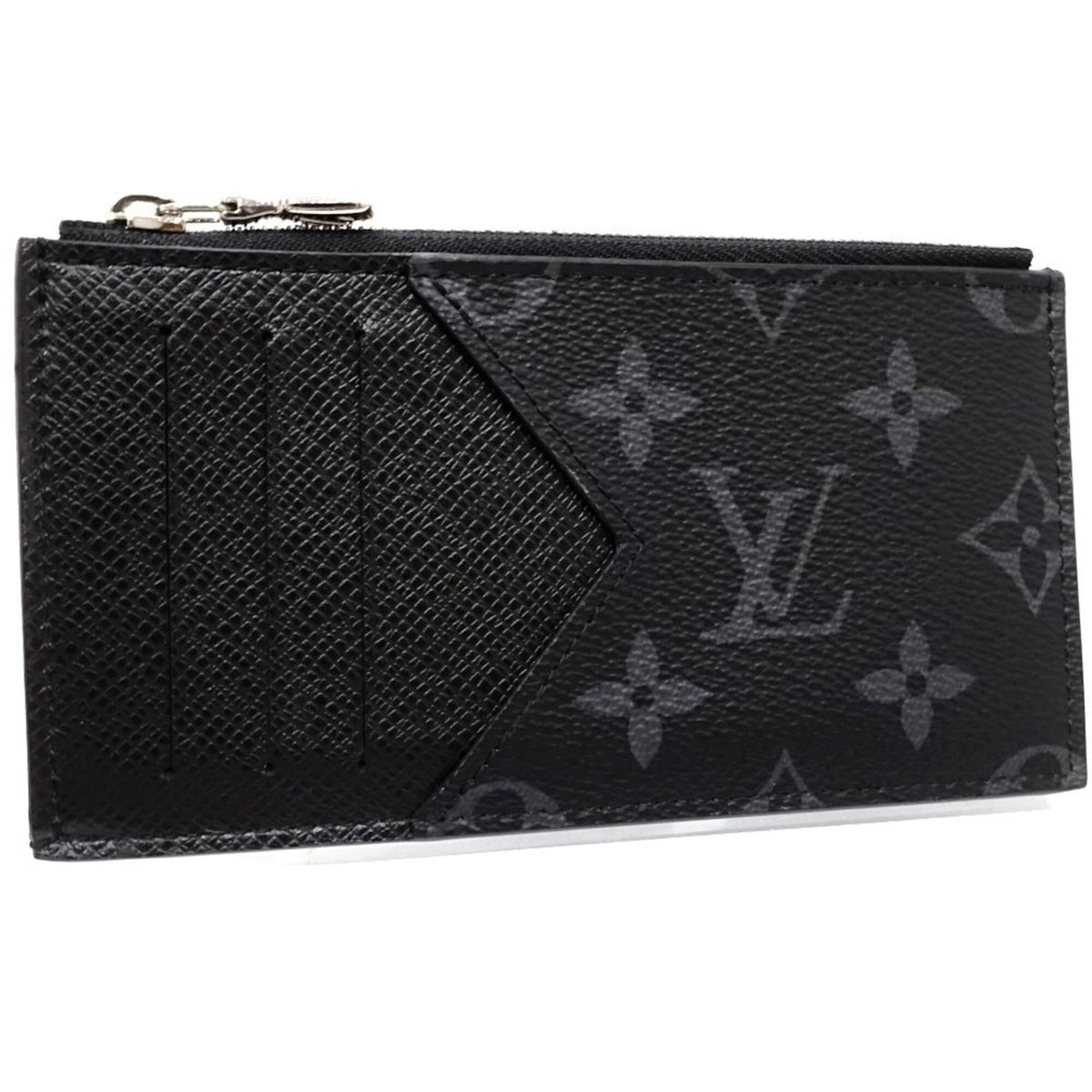 Louis Vuitton Monogram Eclipse Black Monogram Eclipse Coin Purse/Coin Case (Pre-Owned)