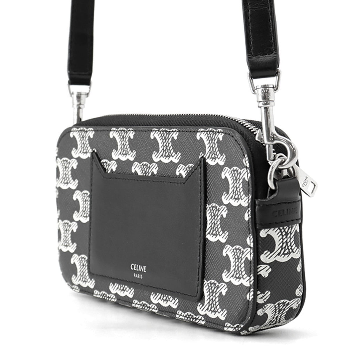 Celine Black Pvc Leather Shoulder Bag (Pre-Owned)