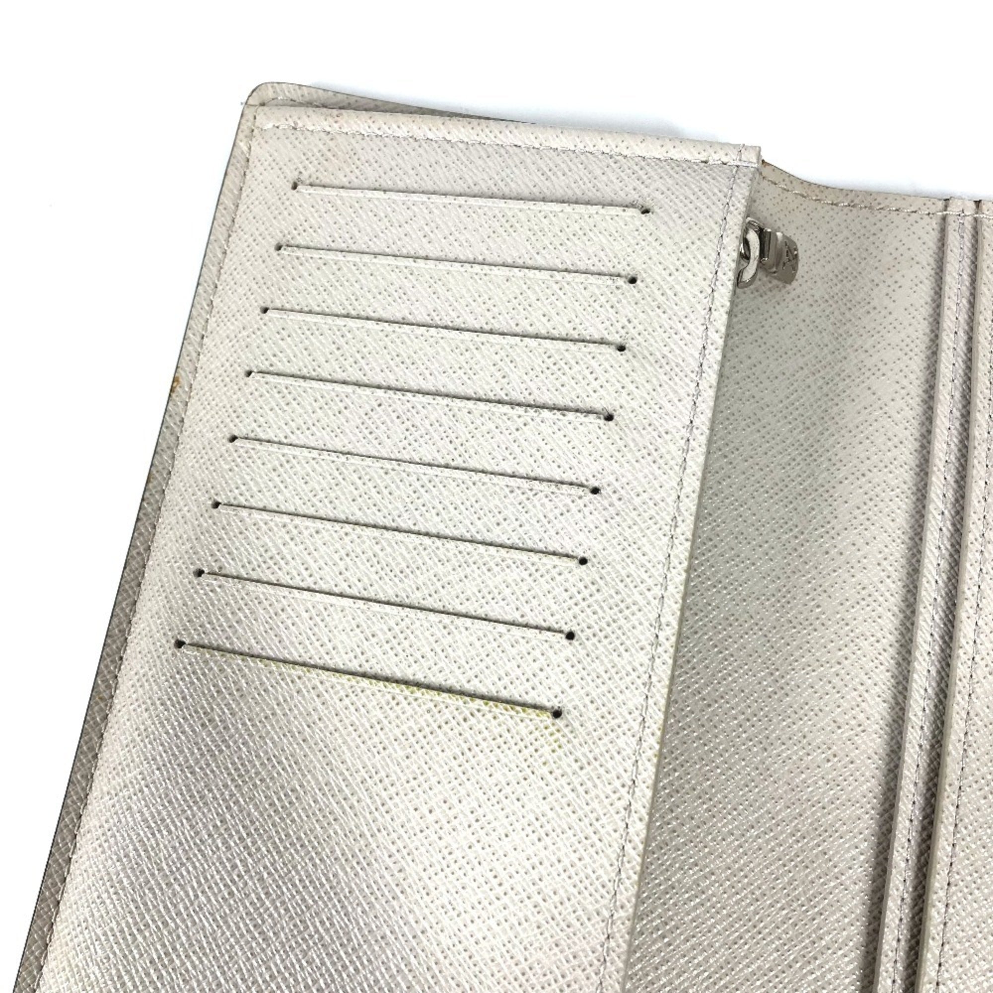 Louis Vuitton Taiga Beige Taiga Leather Long Wallet (Bi-Fold) (Pre-Owned)
