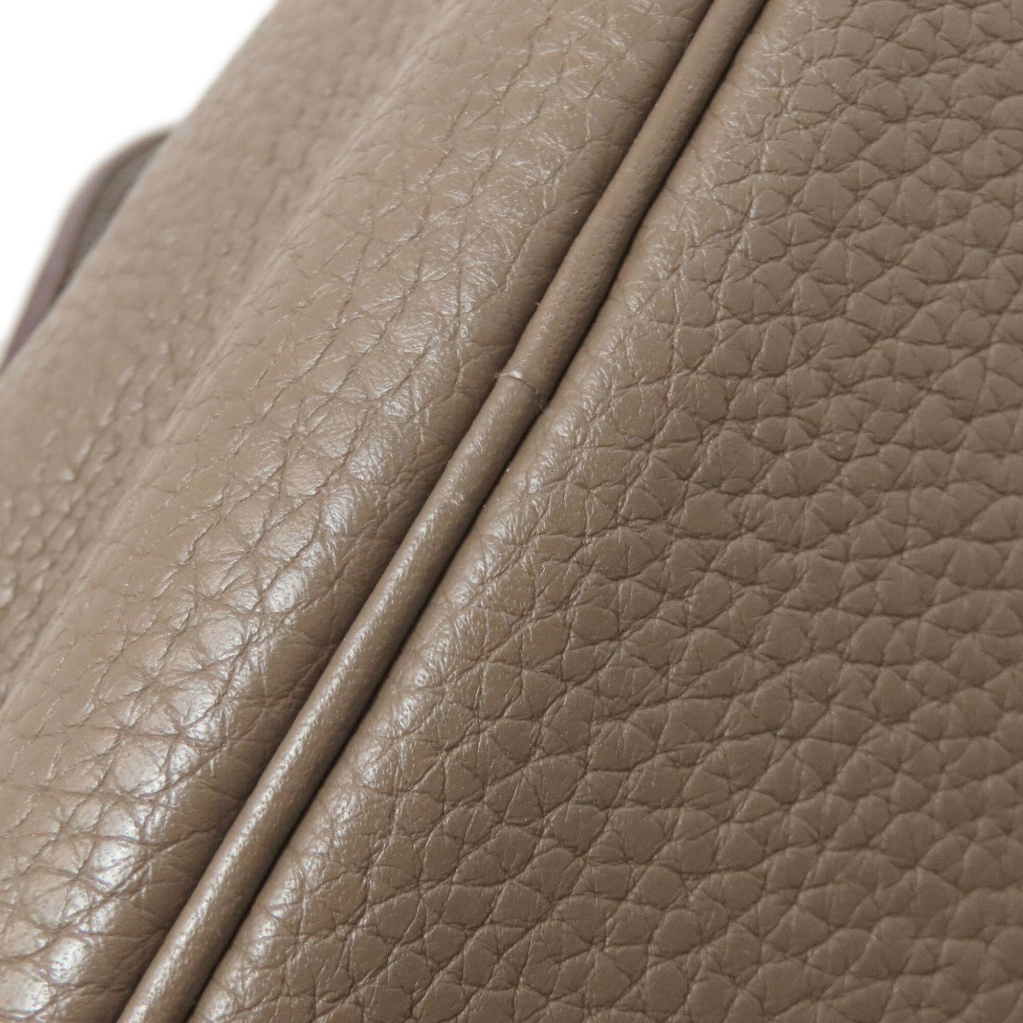 Hermes Etoupe Gray Handbag (Pre-Owned)