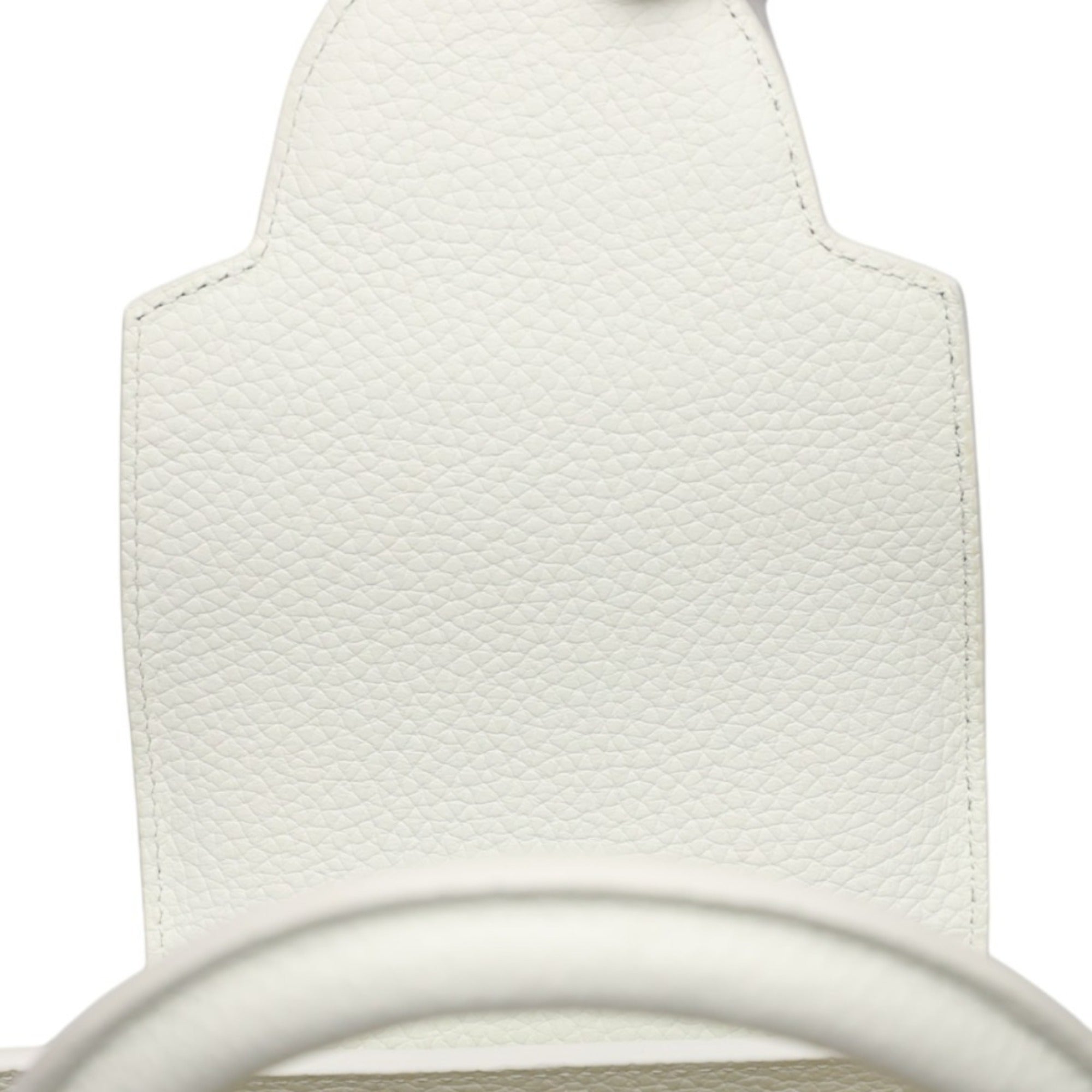 Louis Vuitton White Handbag Shoulder Bag (Pre-Owned)