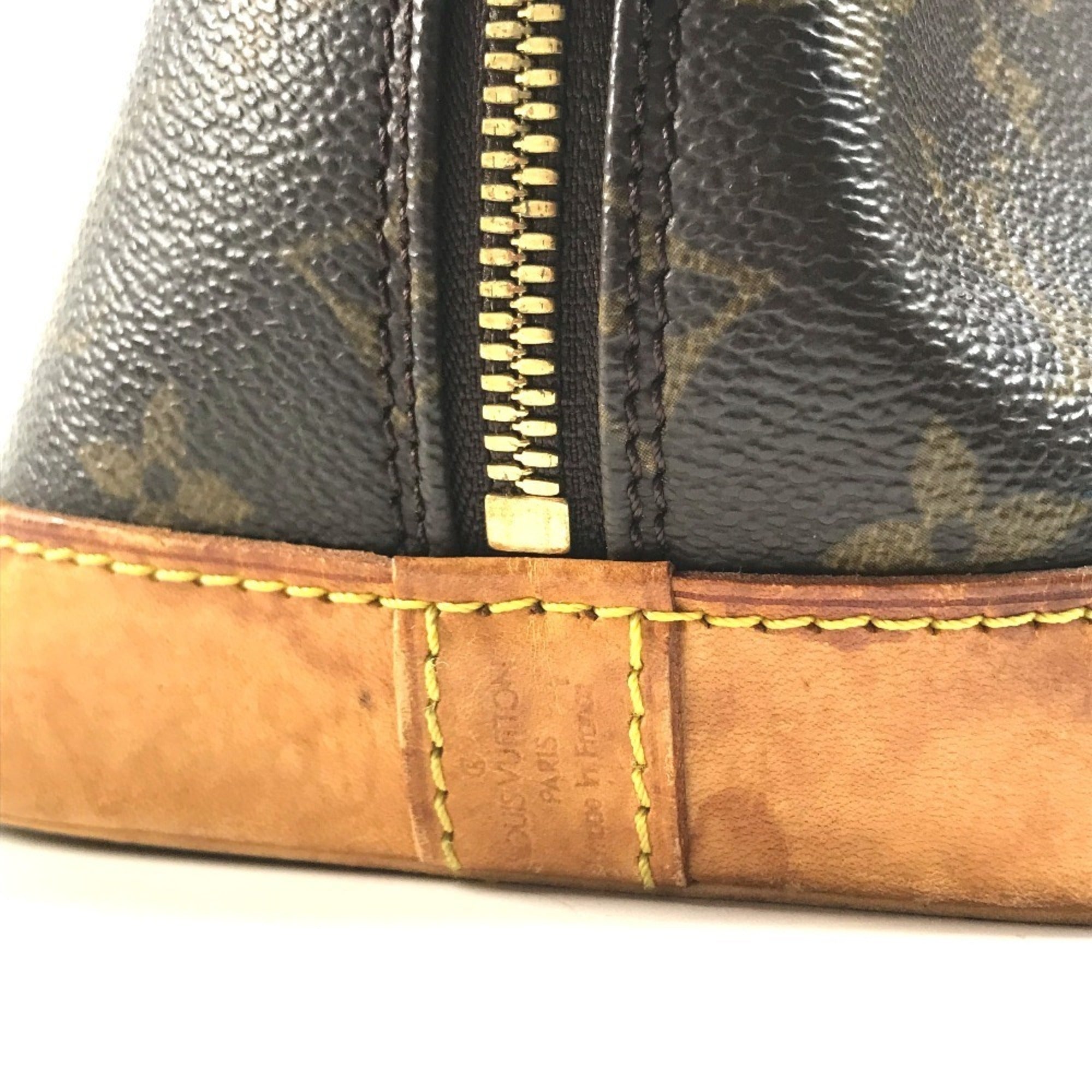 Louis Vuitton Brown Galle Monogram Handbag Tote Bag (Pre-Owned)