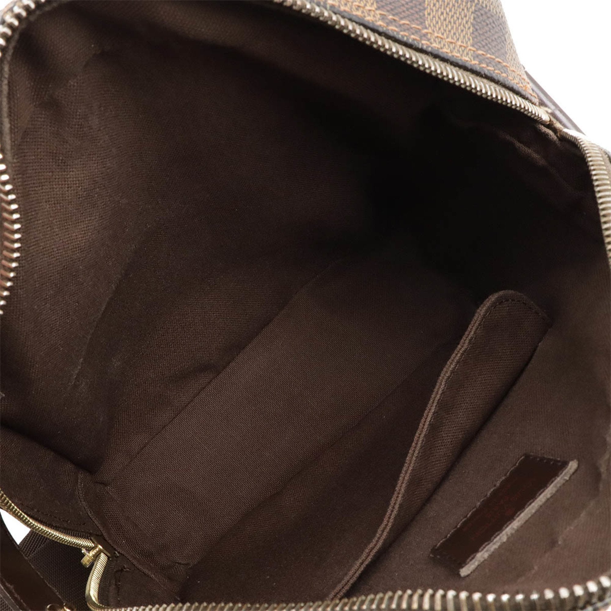 Louis Vuitton Brown Damier Canvas Pvc Pochette Shoulder Bag (Pre-Owned)