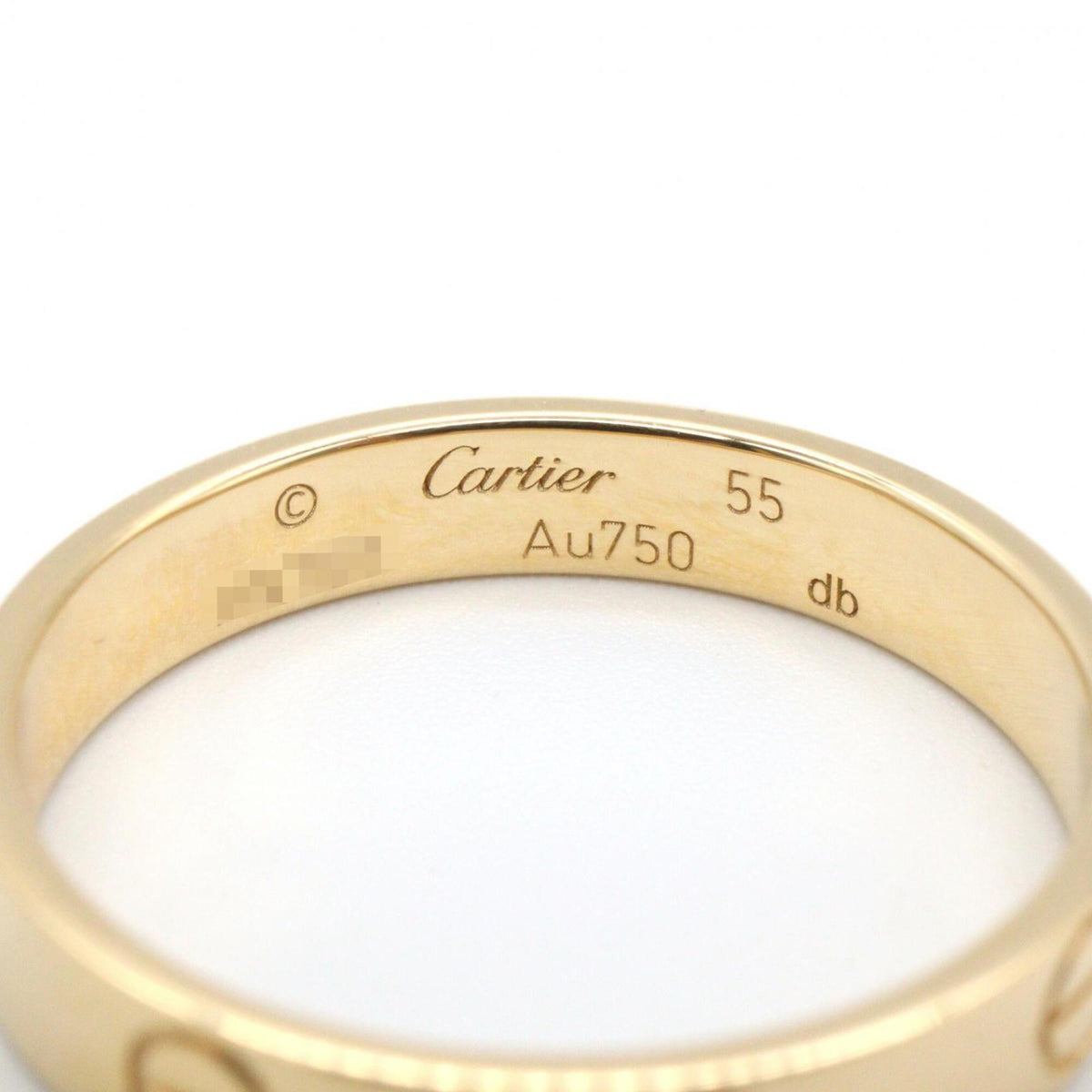 Cartier Gold Yellow Gold (18K) Band Ring (Pre-Owned)