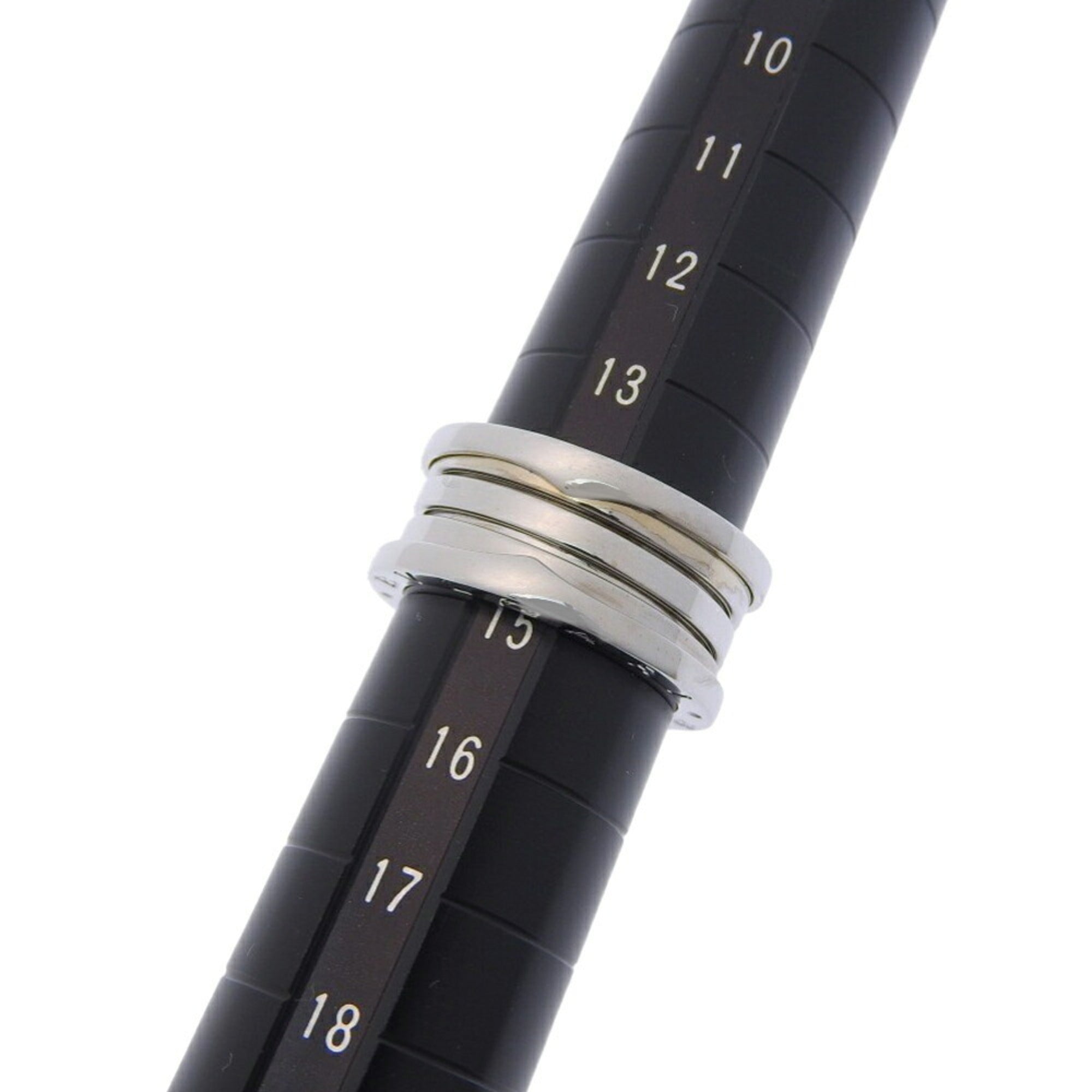 Bvlgari White Gold White Gold (18K) Band Ring (Pre-Owned)