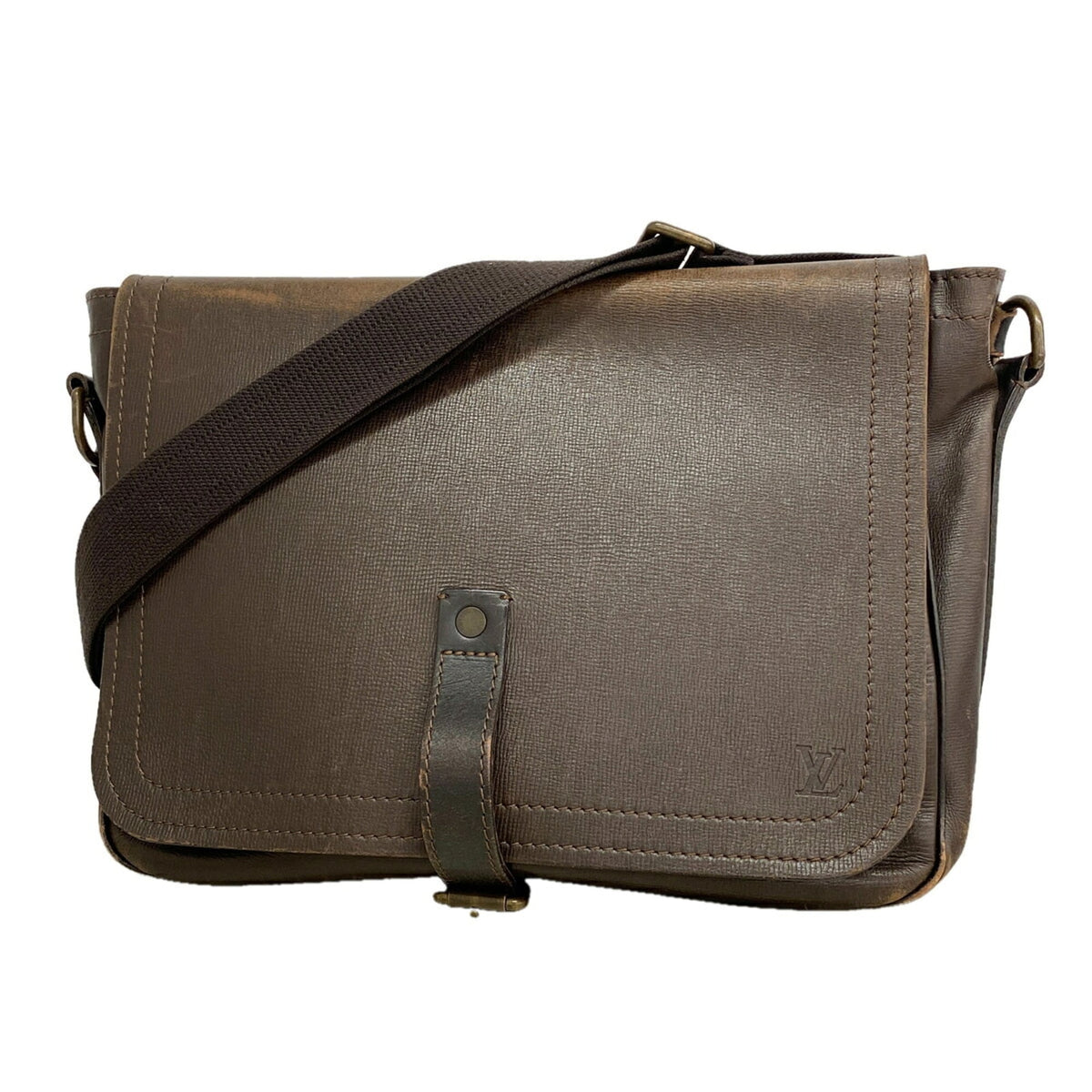 Louis Vuitton Coffee Shoulder Bag (Pre-Owned)