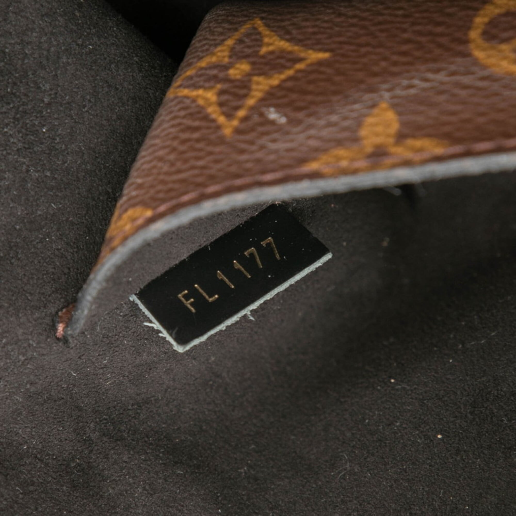 Louis Vuitton Black Brown Monogram Monogram Handbag Shoulder Bag (Pre-Owned)