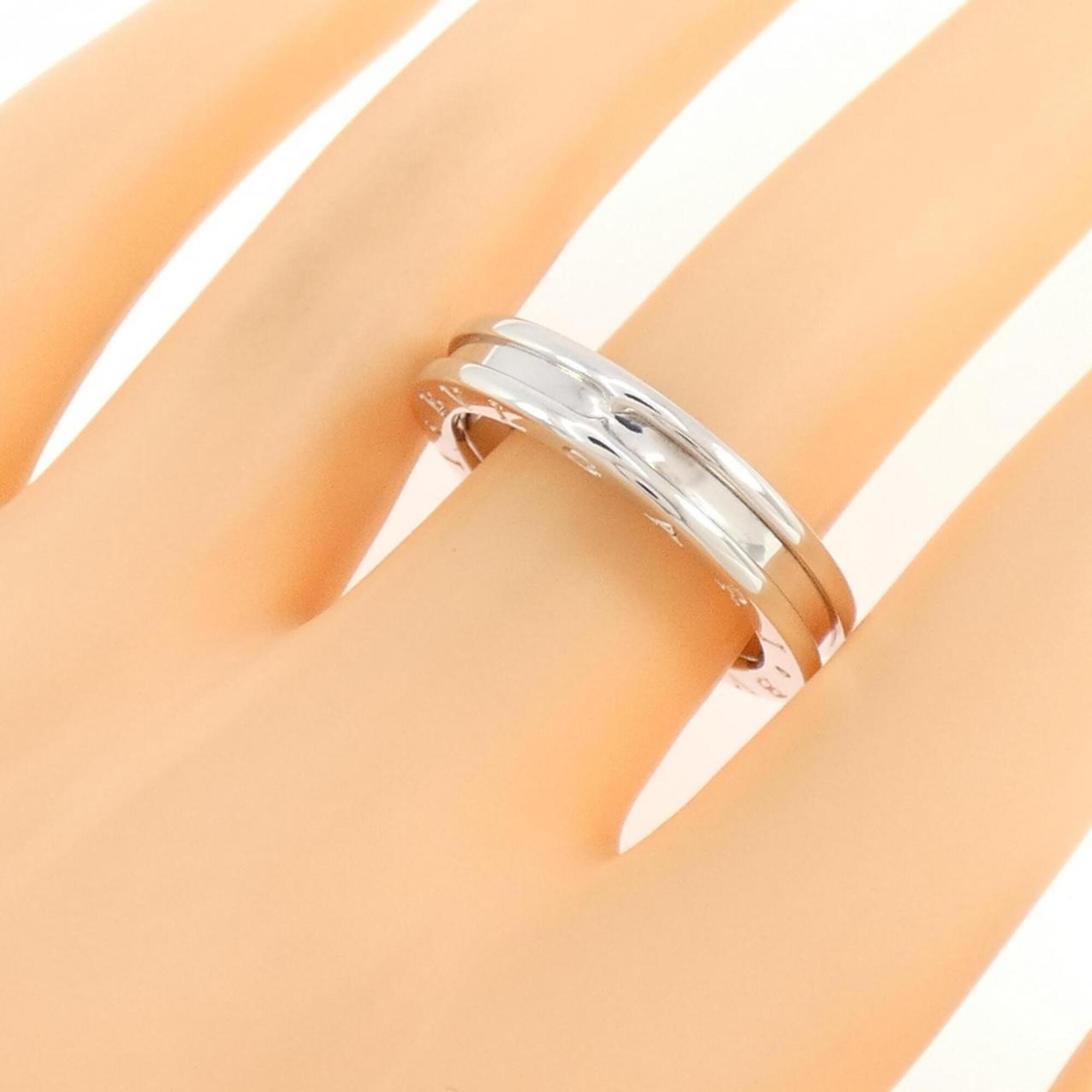 Bvlgari White Gold White Gold (18K) Band Ring (Pre-Owned)