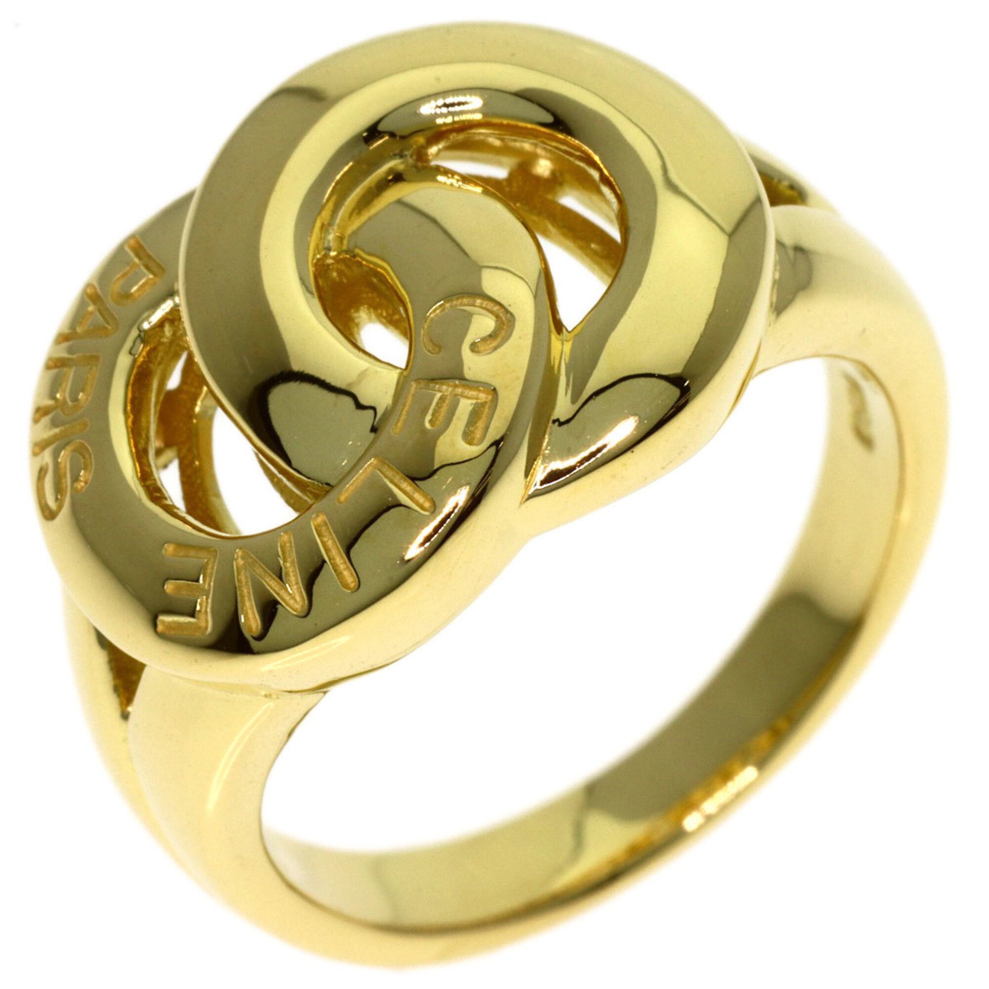 Celine Yellow Gold (18K) Band Ring (Pre-Owned)