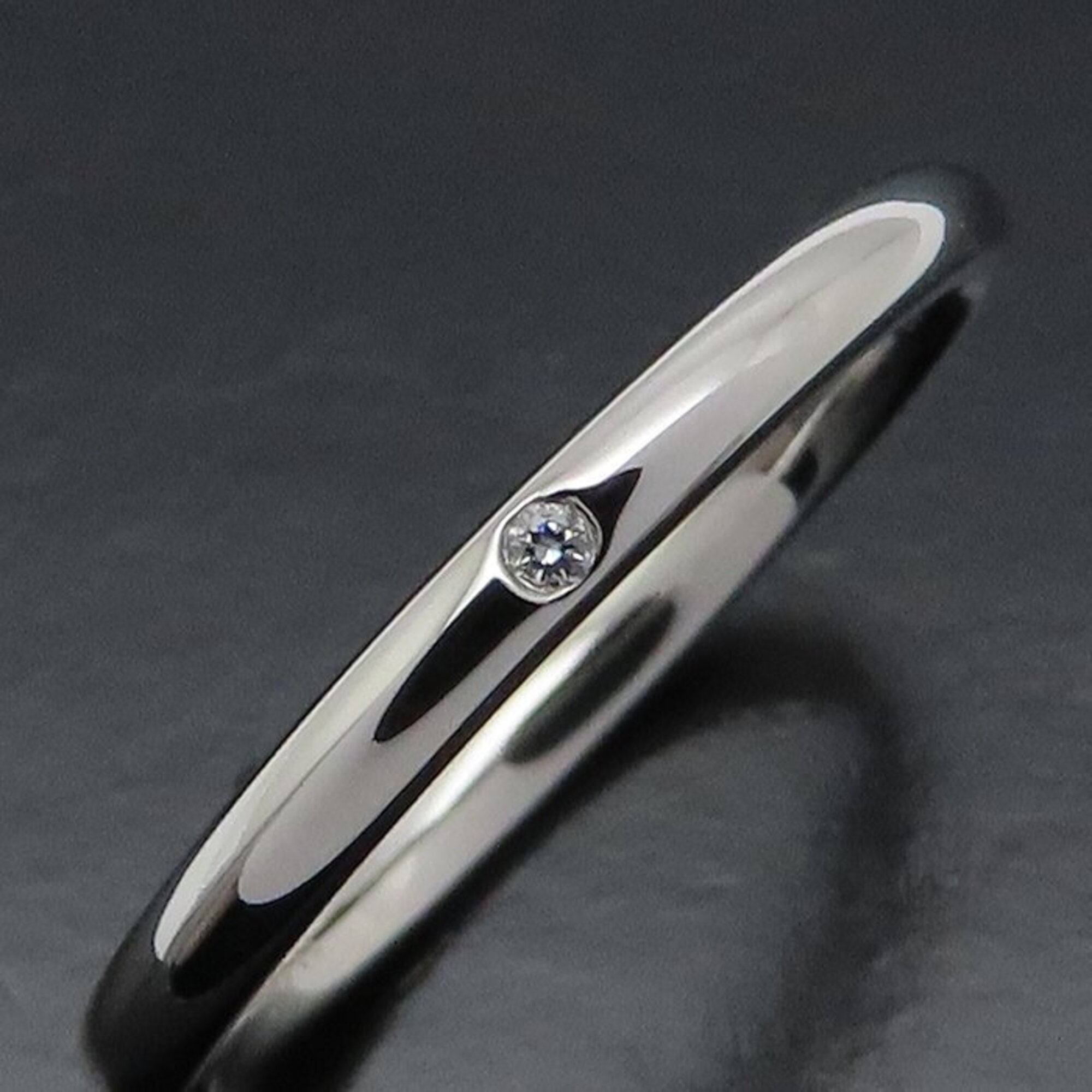 Tiffany Stacking Platinum 950 Band Ring (Pre-Owned)