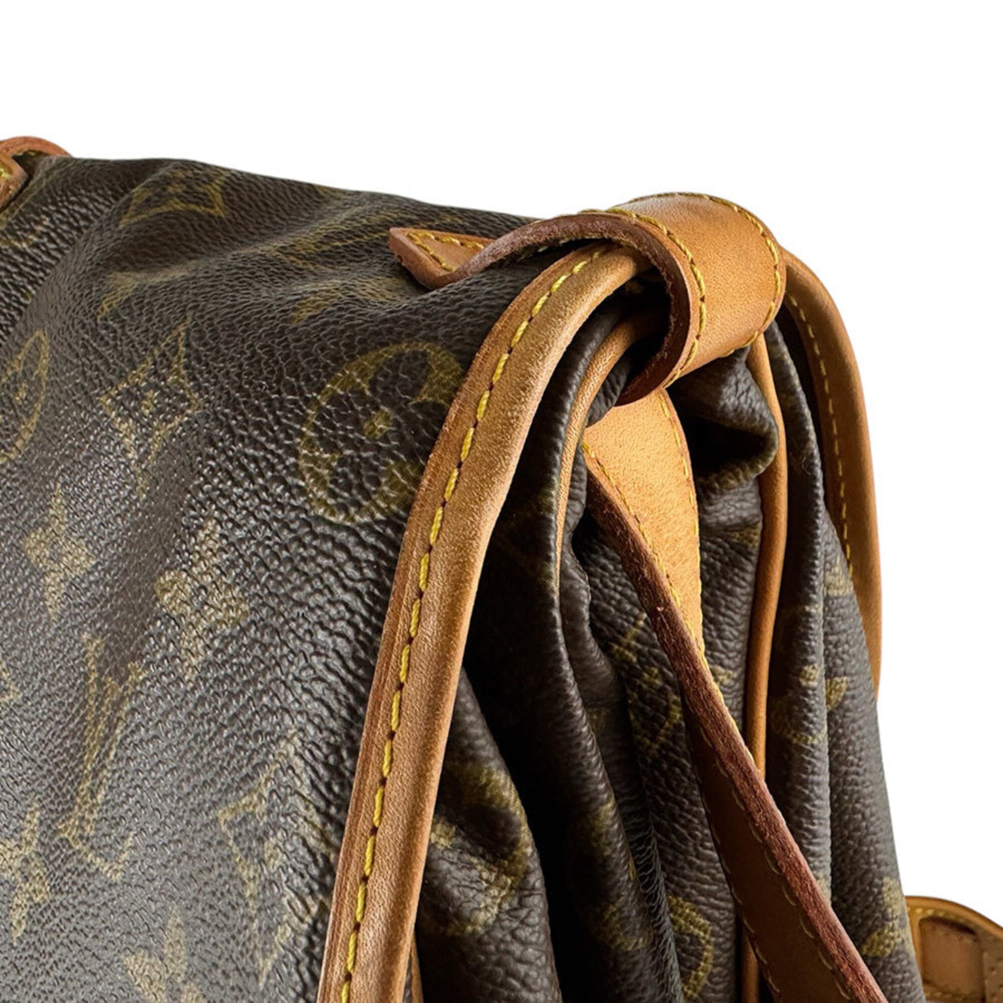 Louis Vuitton Brown Monogram Monogram Shoulder Bag (Pre-Owned)