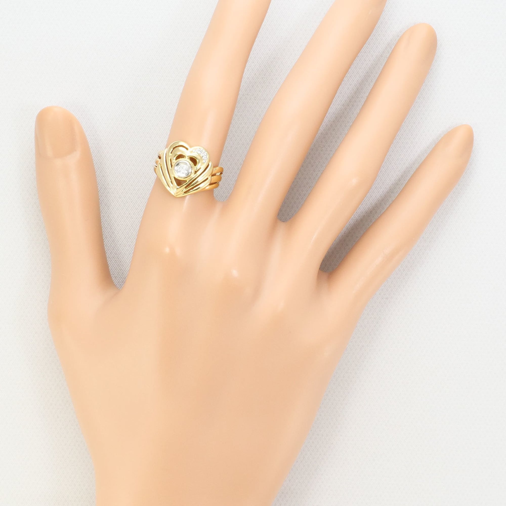 Unbranded Platinum Yellow Gold Yellow Gold (18K) Platinum 900 Band Ring (Pre-Owned)